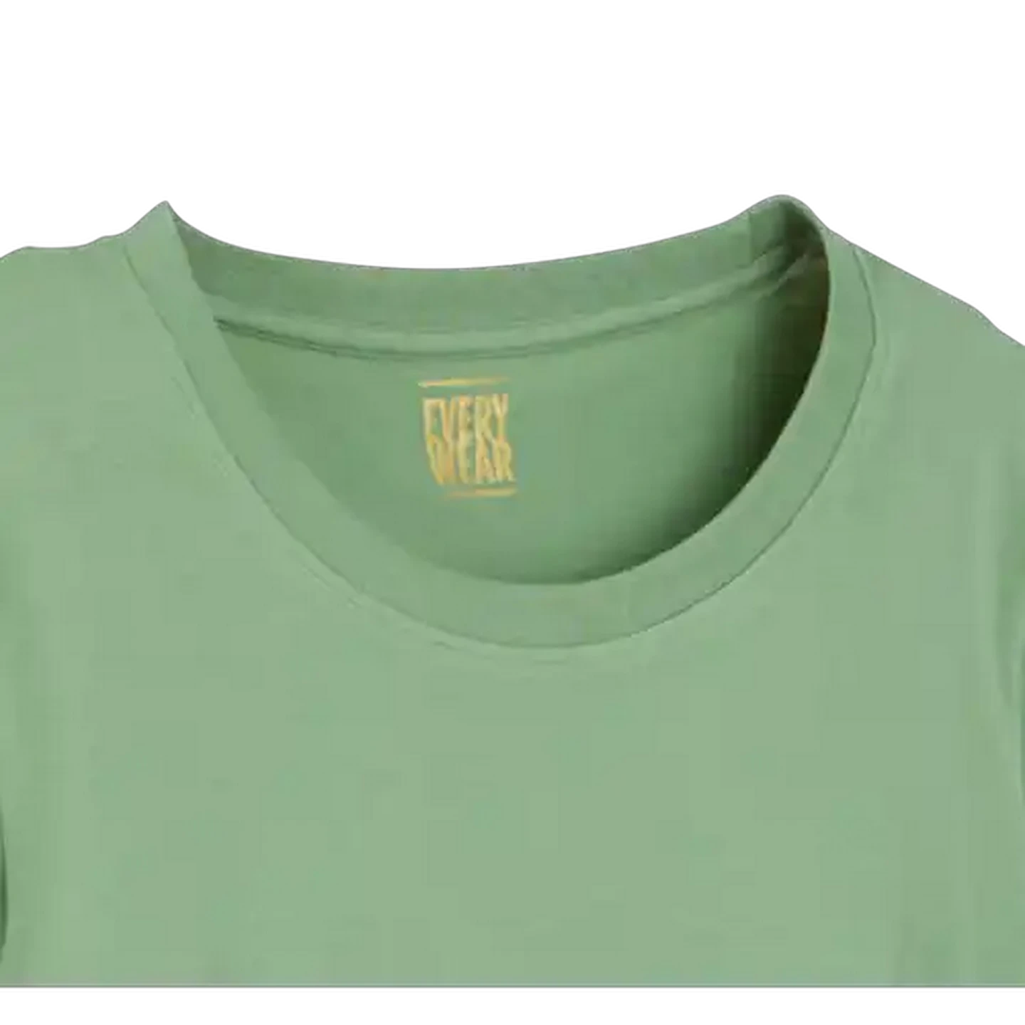 Image of Every Wear Ladies Shale Green Crew Neck T-Shirt Medium