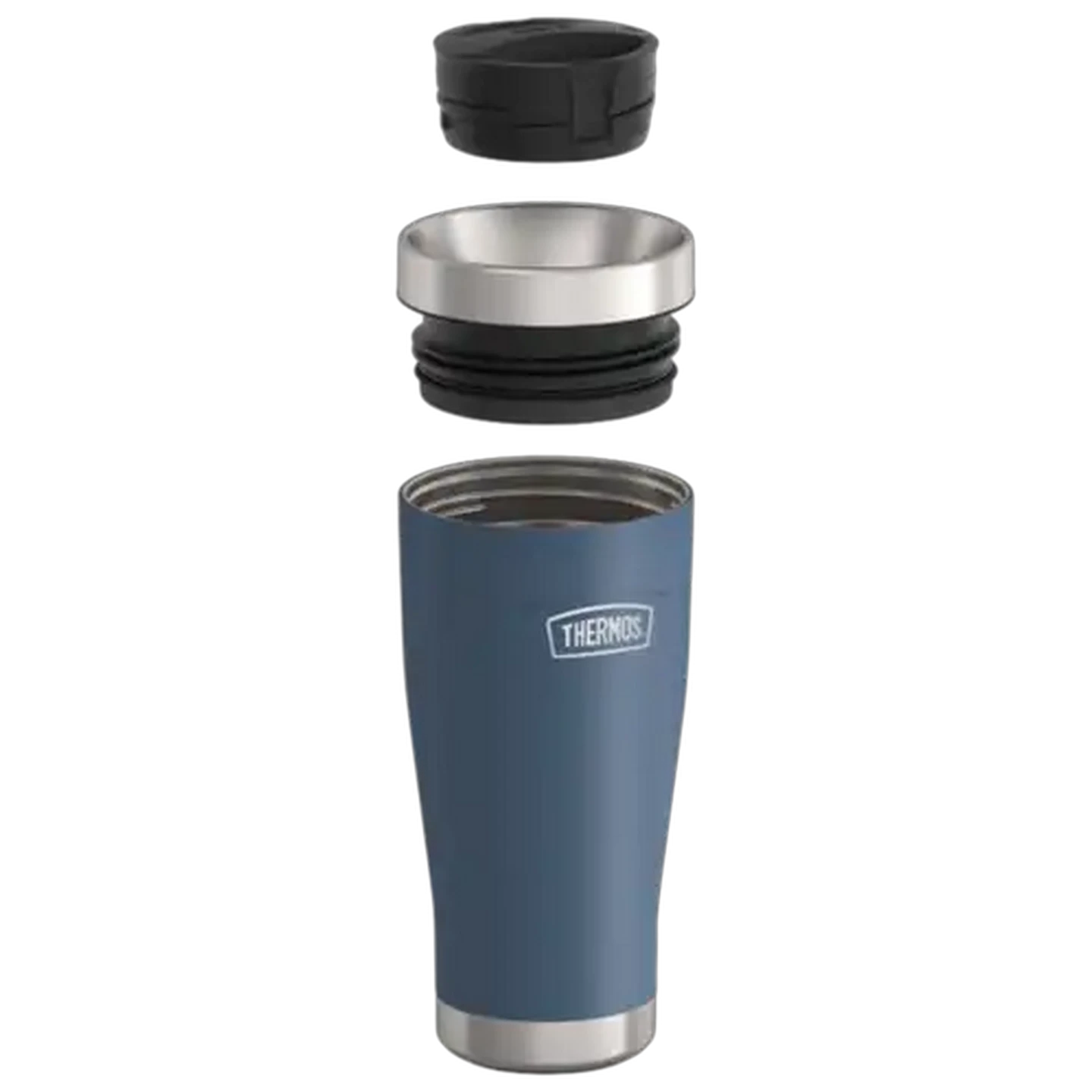 Image of Thermos ICON™ Mystic Navy Stainless Steel Tumbler With Slide Lock Lid 470ml