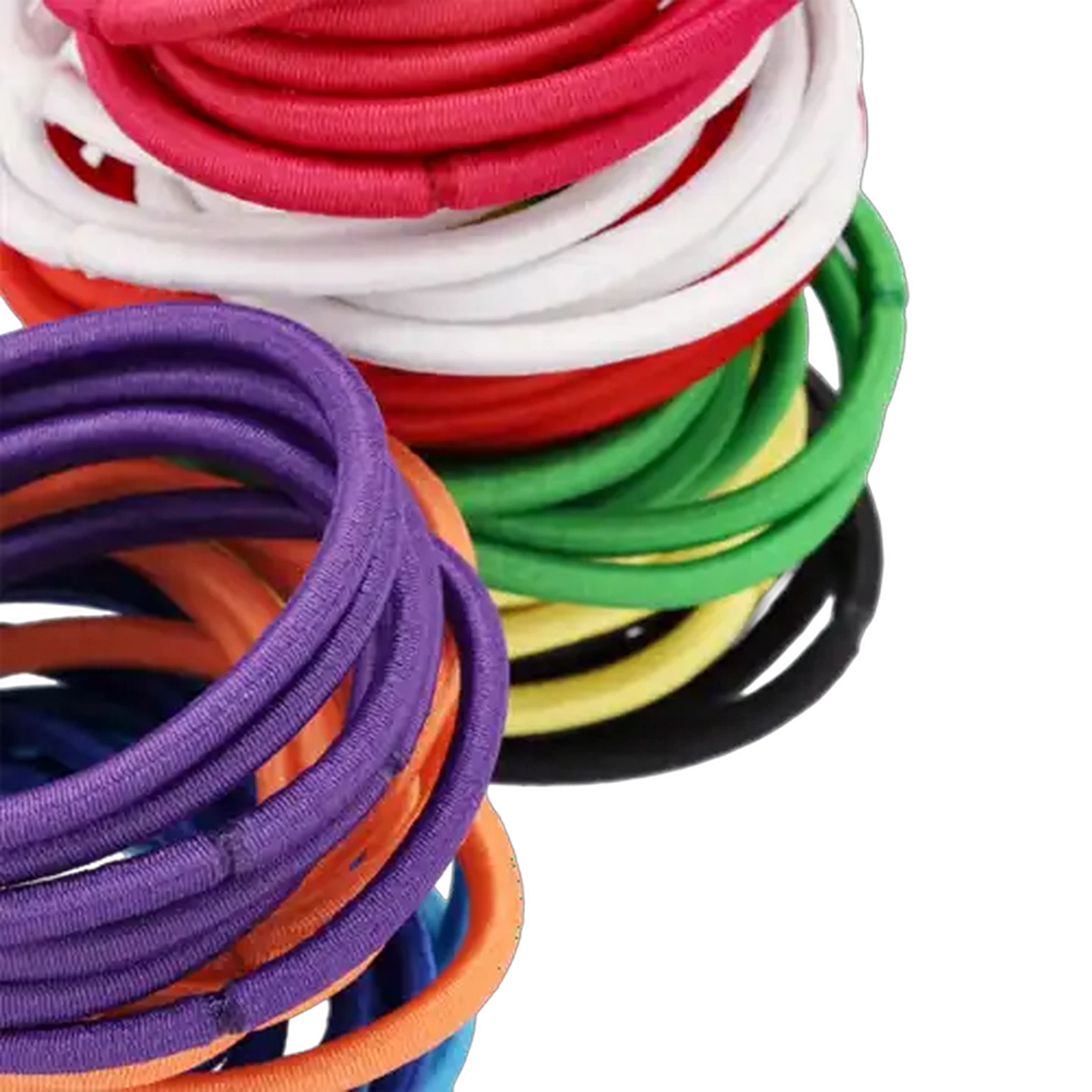 Image of Pretty Girl Core Elastics 60-Pack (Colour May Vary)