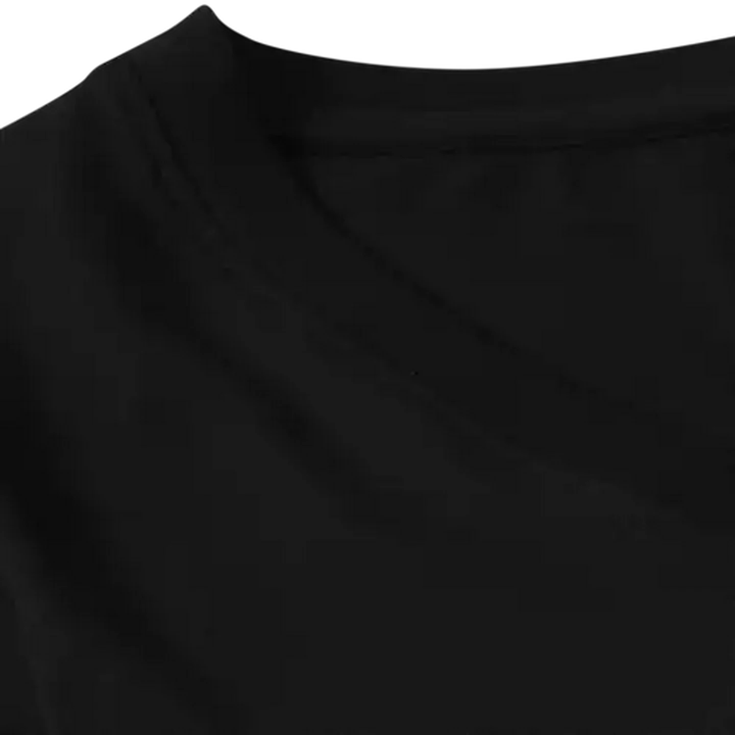 Image of Every Wear Ladies Black V-Neck T-Shirt Medium