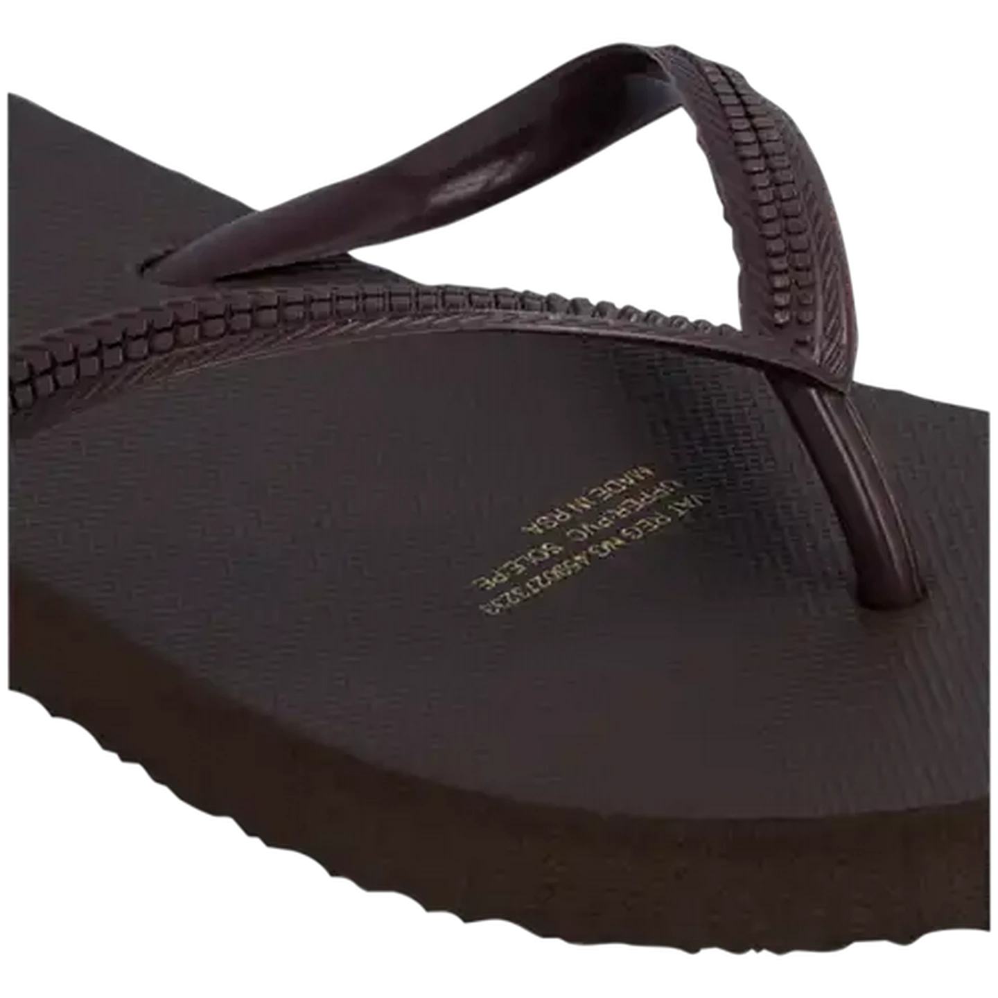 Image of LifeStyle Ladies Chocolate Thong Sandal 3-4