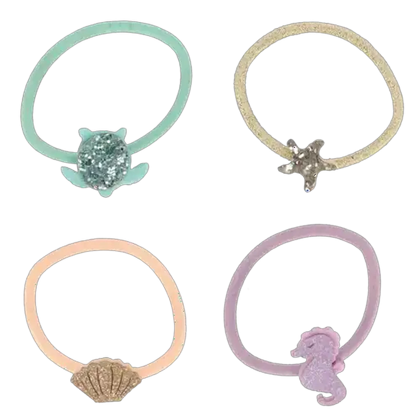 Image of Pretty Girl Resort Playful Ponybands 4-Pack