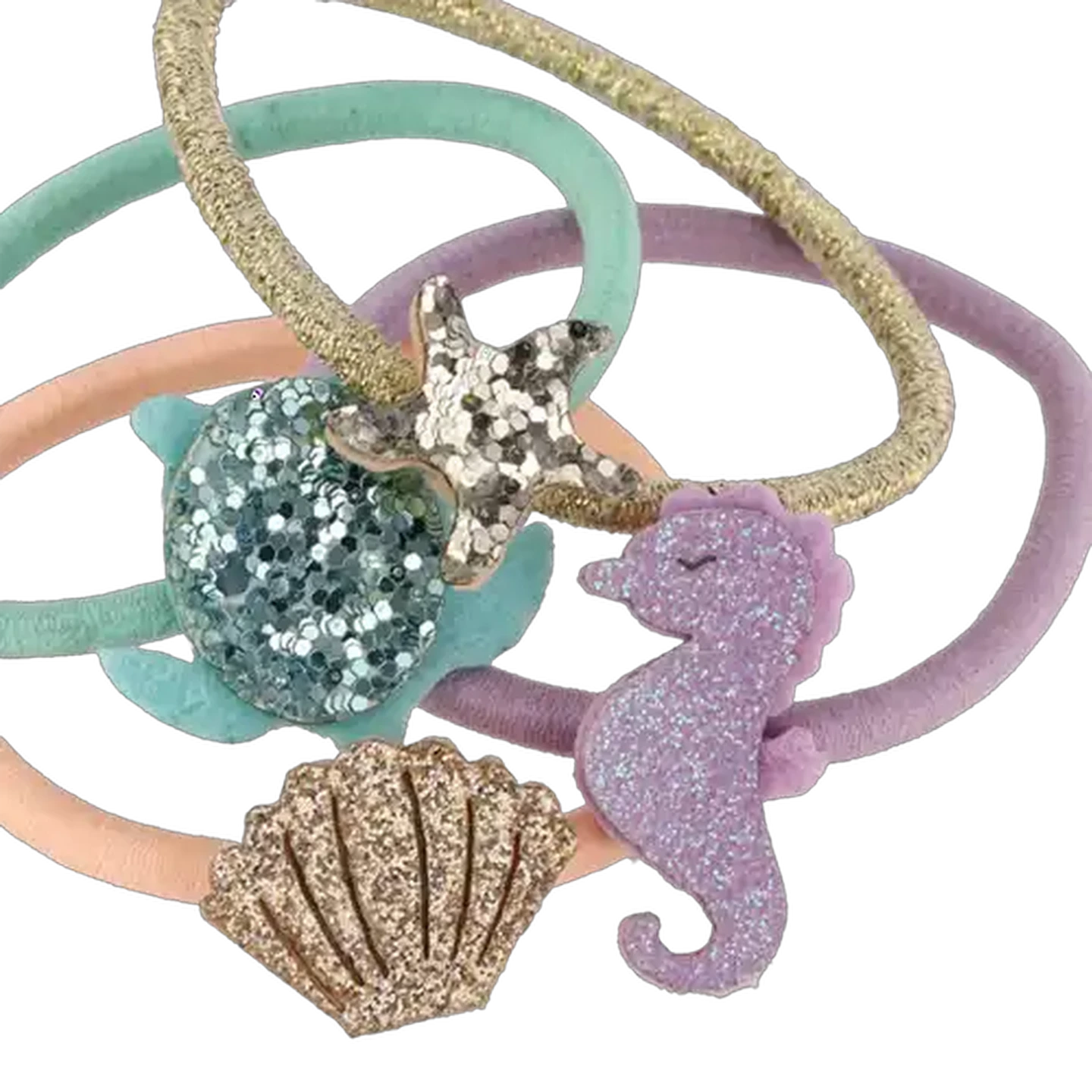 Image of Pretty Girl Resort Playful Ponybands 4-Pack