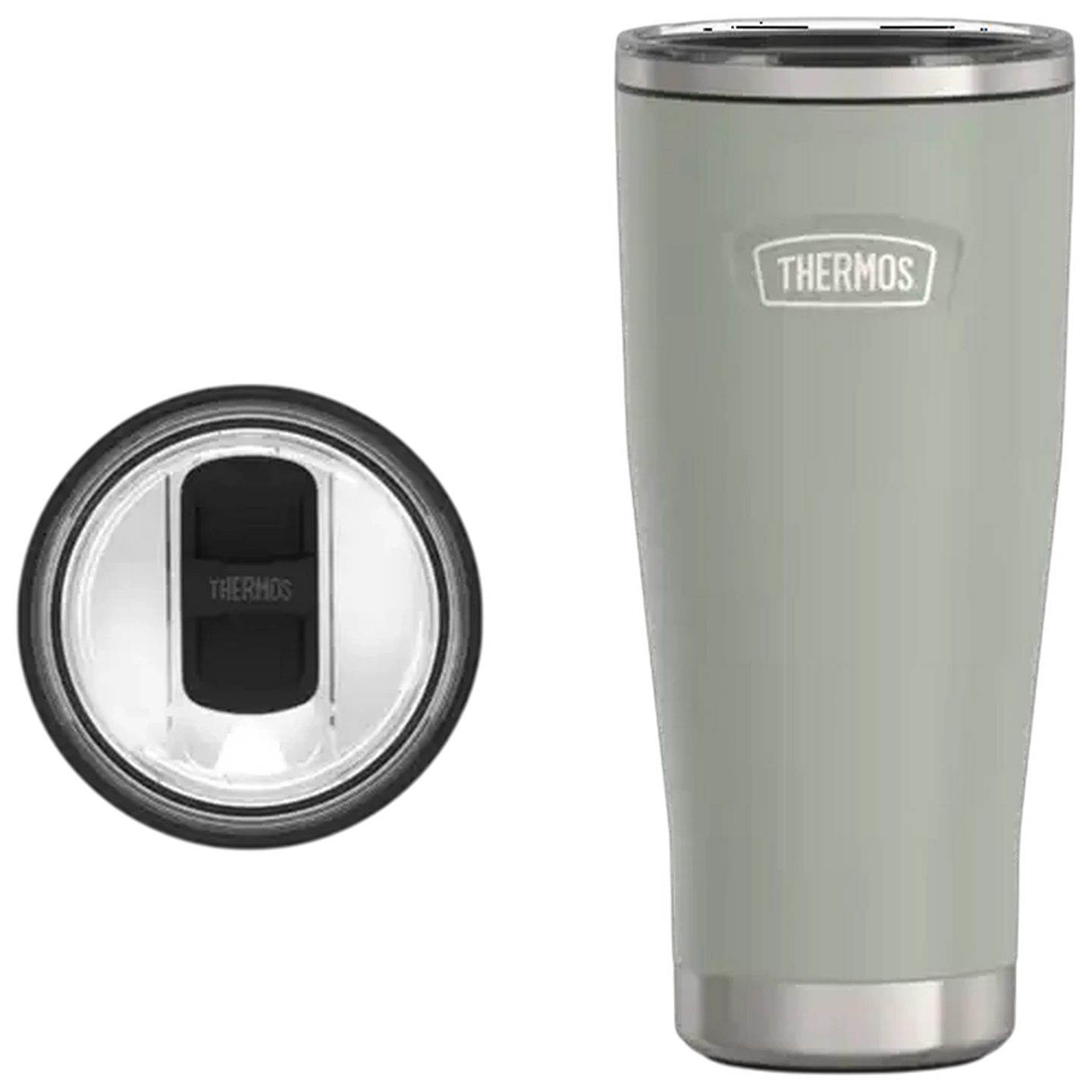 Image of Thermos ICON™ River Rock Stainless Steel Tumbler With Slide Lock Lid 530ml