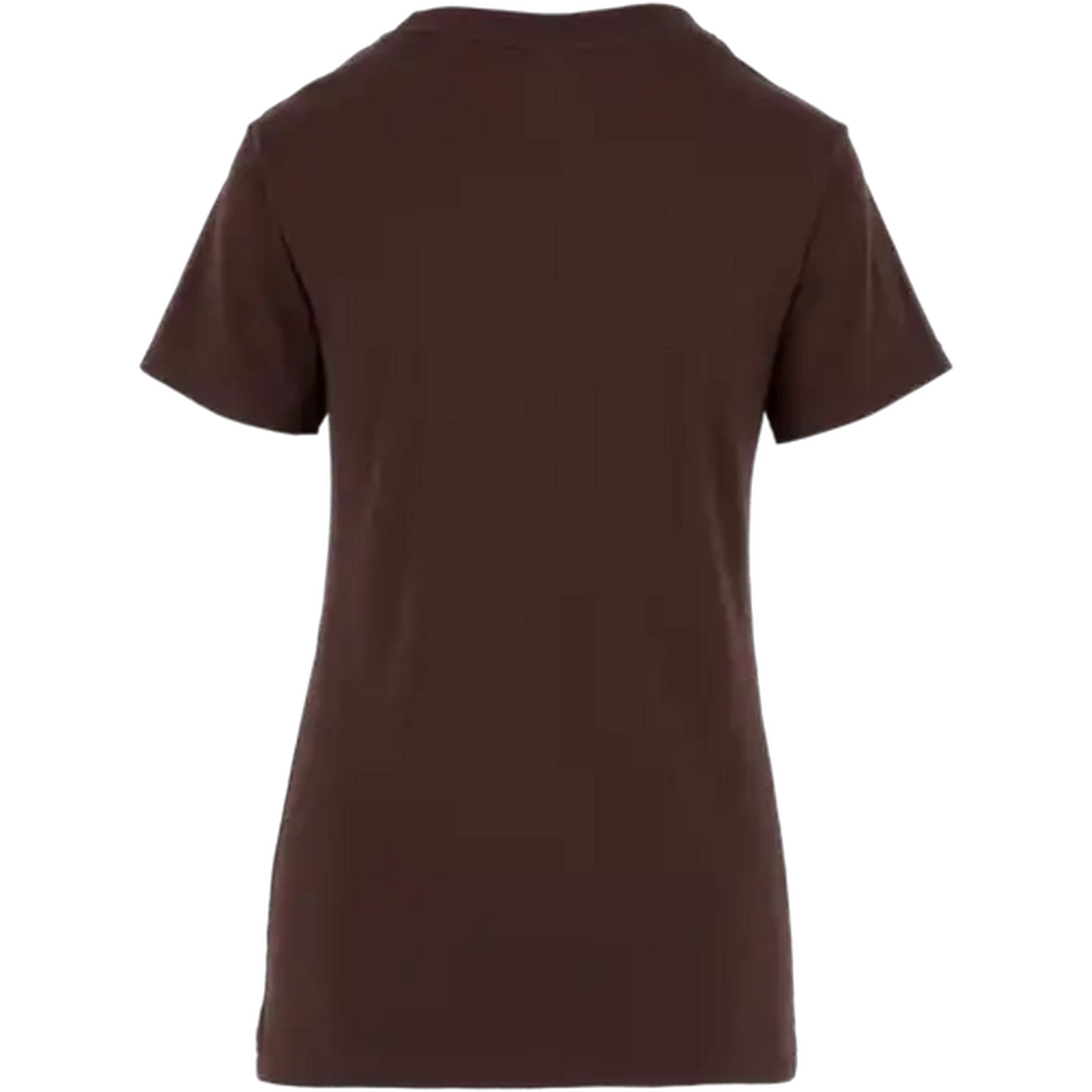 Image of Every Wear Ladies Chocolate Crew Neck T-Shirt Medium