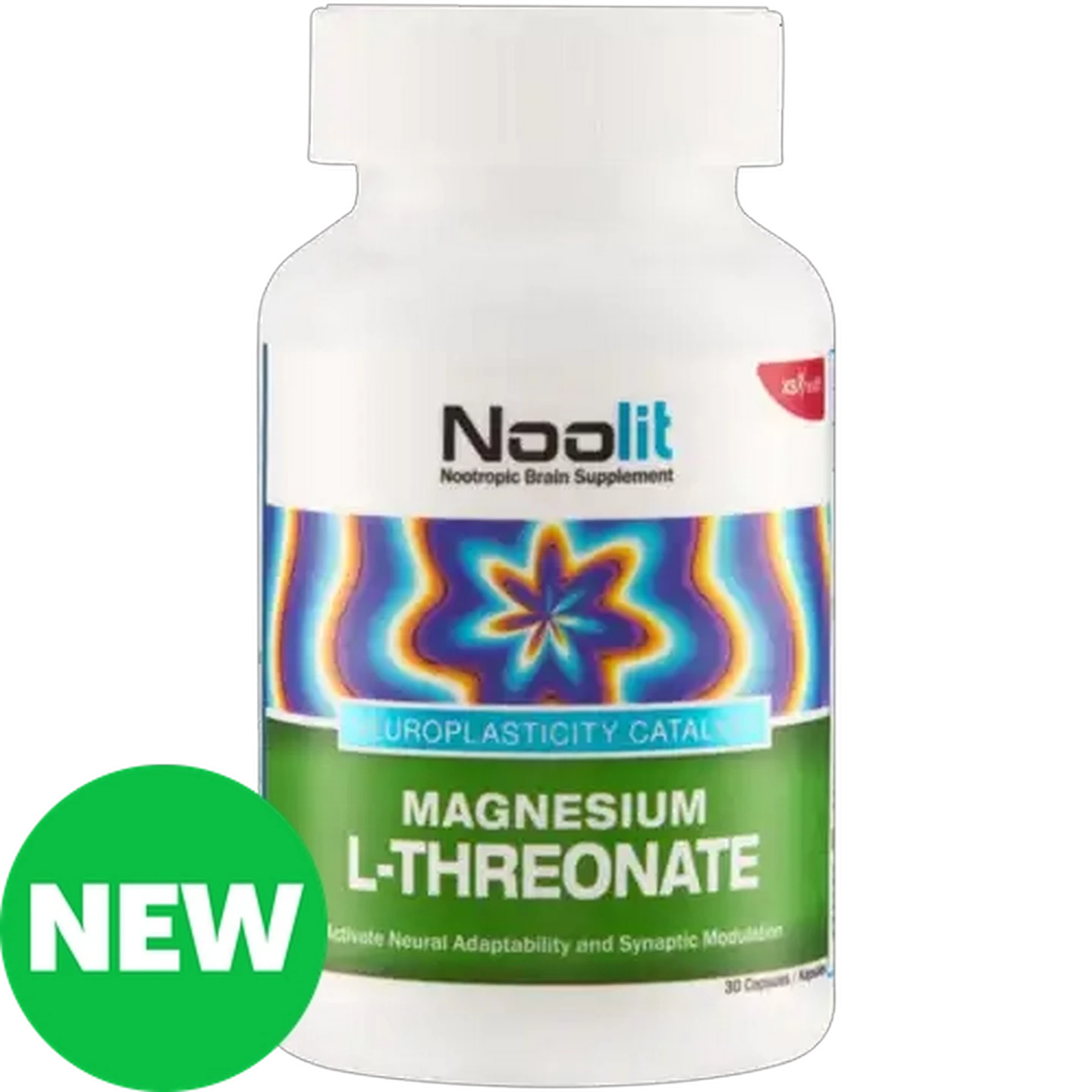 Image of Noolit Neuroplasticity Catalyst Magnesium L-Threonate Capsules 30-Pack 