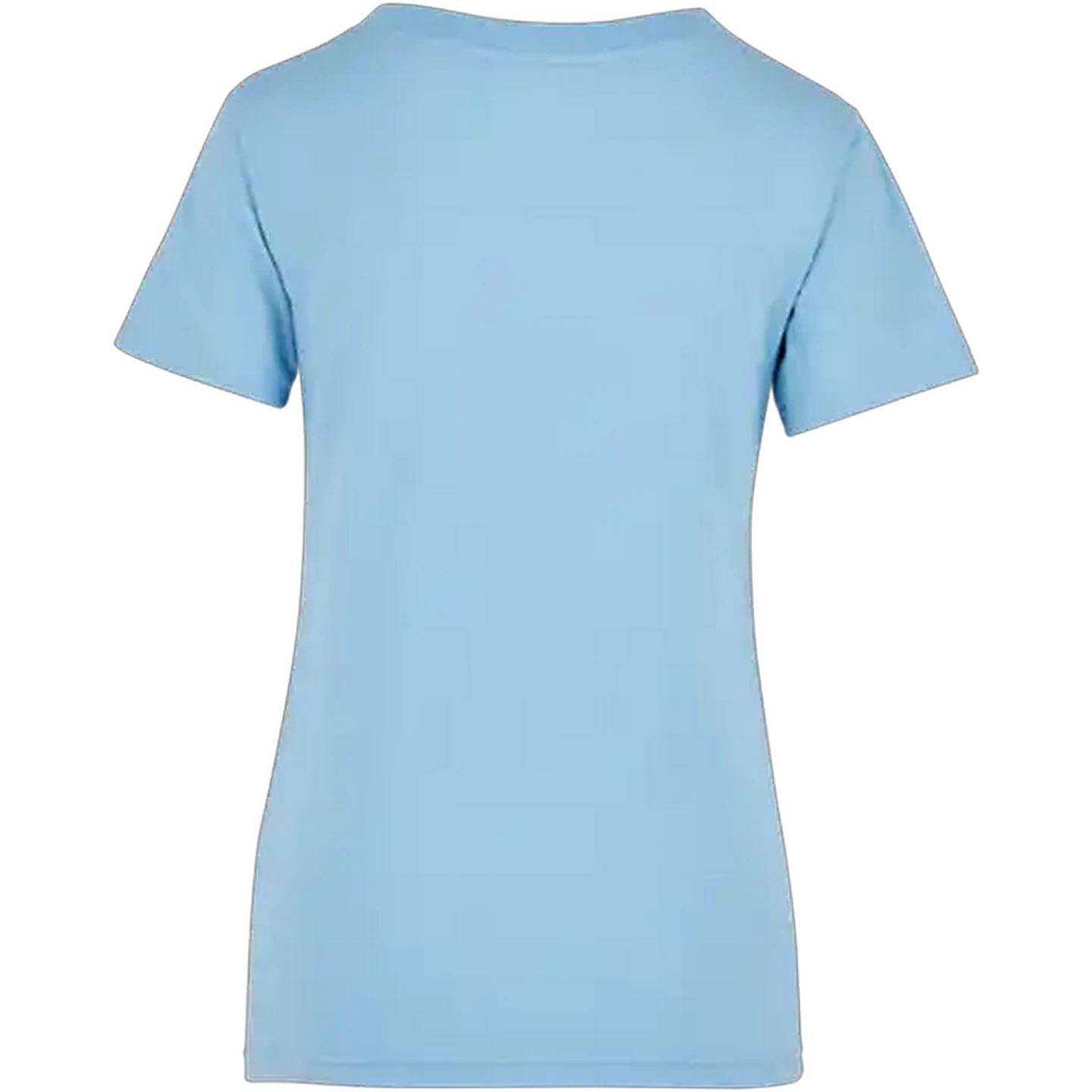 Image of Every Wear Ladies Powder Blue V-Neck T-Shirt Medium