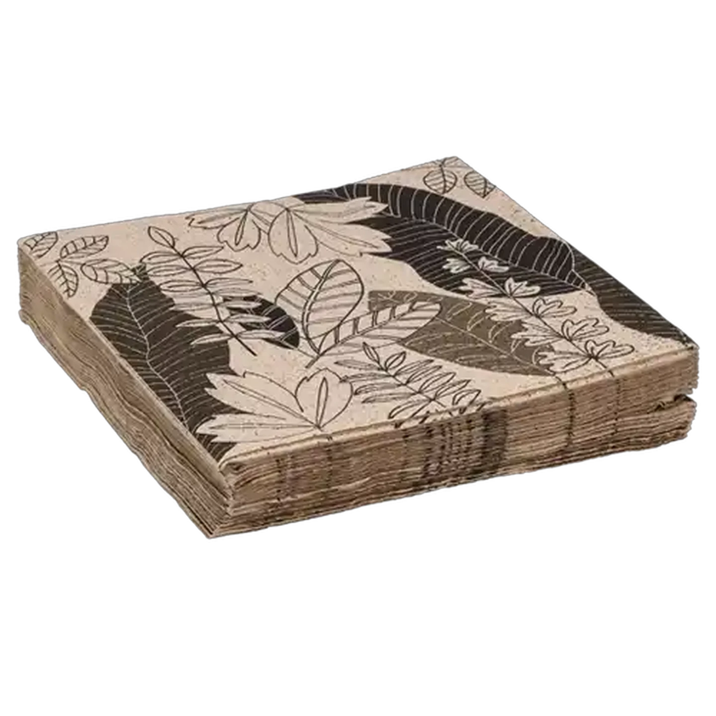 Image of By Nature Boho Garden Paper Napkins 3-Ply 33 x 33cm 20-Pack