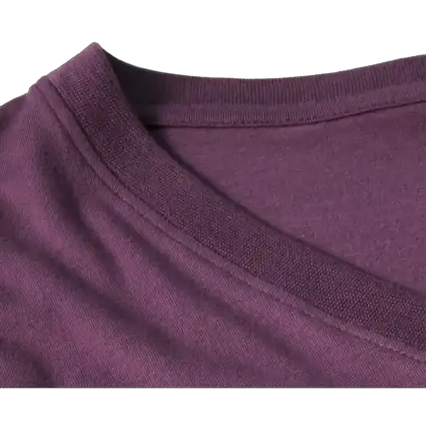 Image of Every Wear Ladies Dark Purple V-Neck T-Shirt Medium