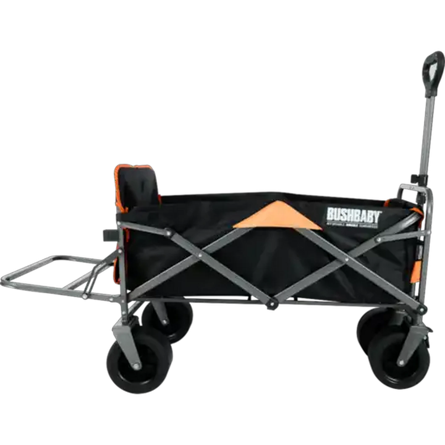 Image of Bush Baby Folding Wagon with Open Back & Brake 140L 