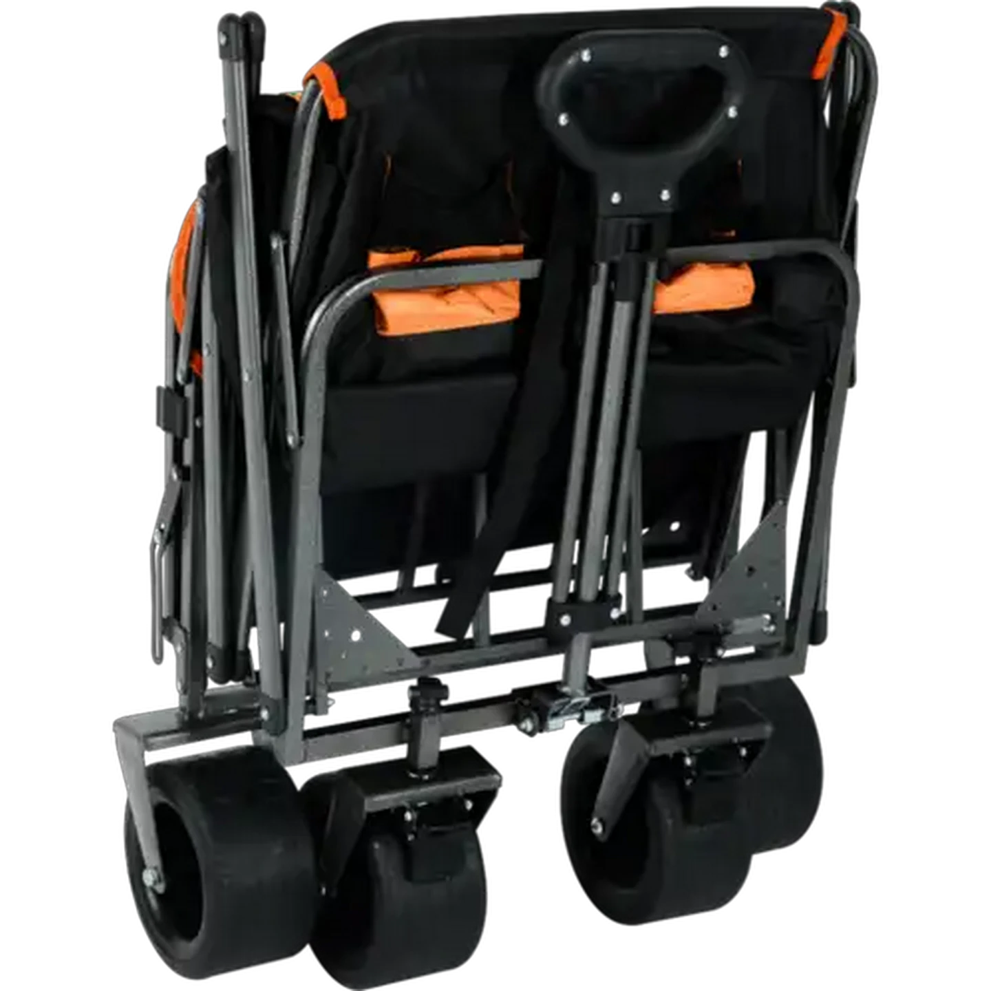 Image of Bush Baby Folding Wagon with Open Back & Brake 140L 