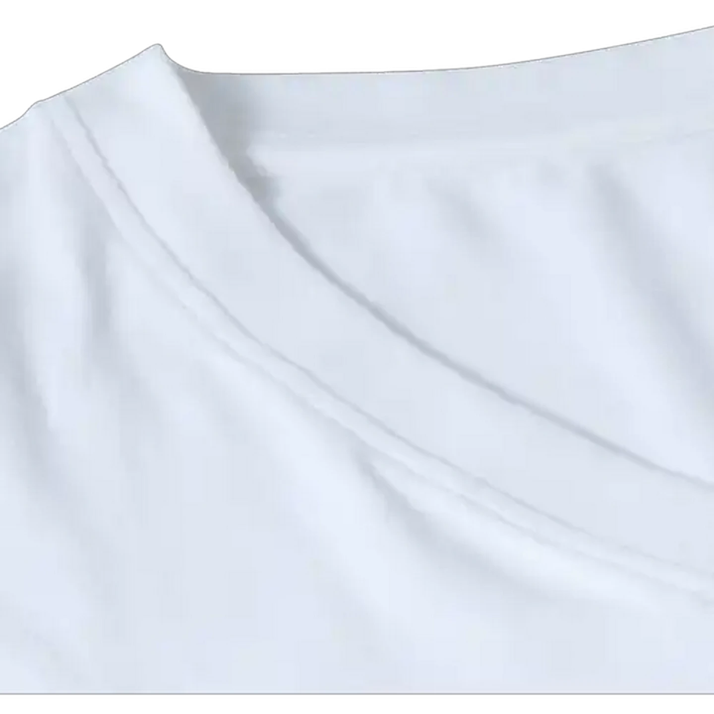 Image of Every Wear Ladies White V-Neck T-Shirt Medium