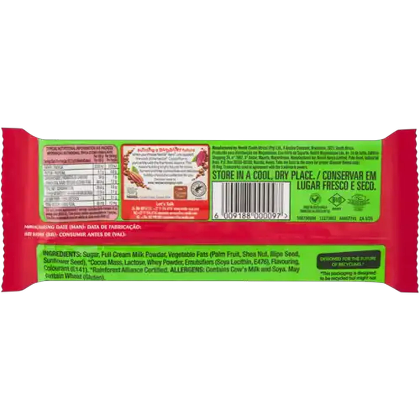 Image of Aero Peppermint Milk Chocolate Slab 85g