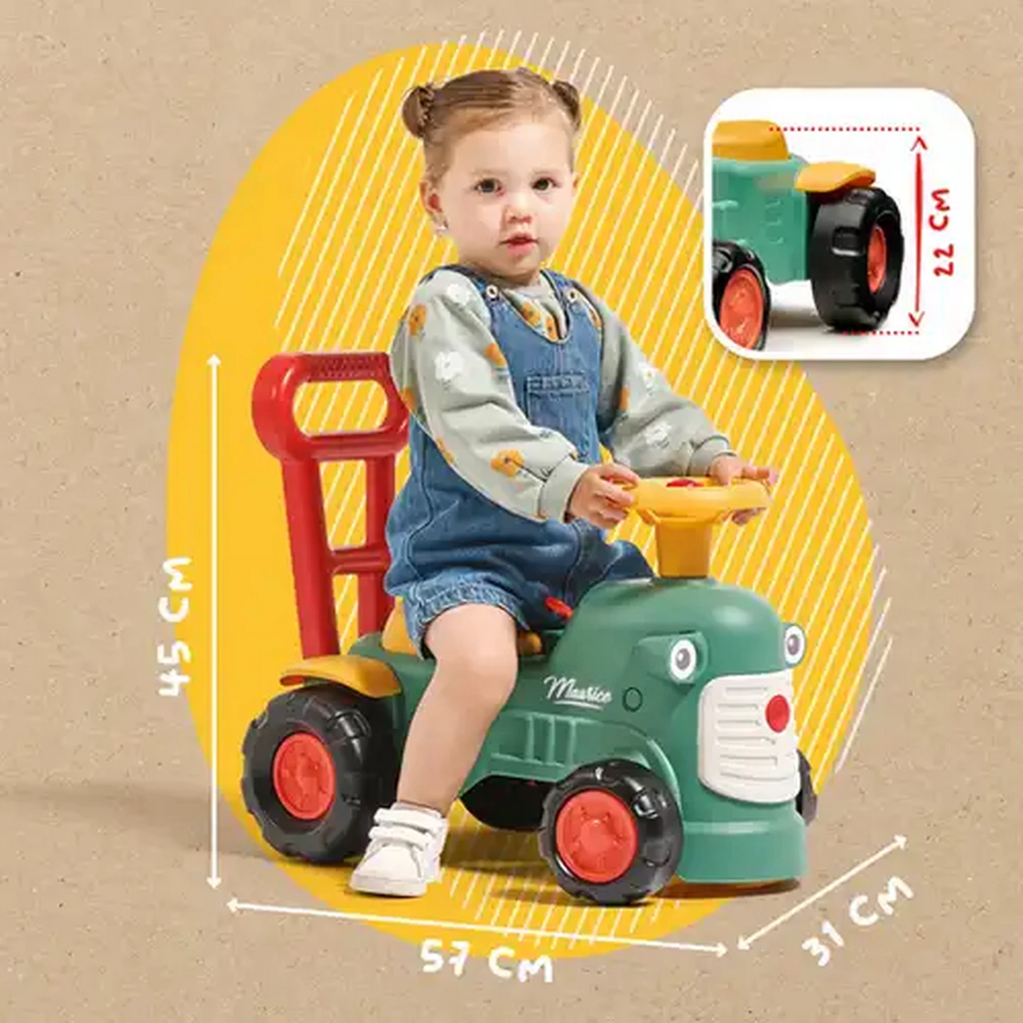 Image of Falk Maurice 1st Age Tractor Ride-On