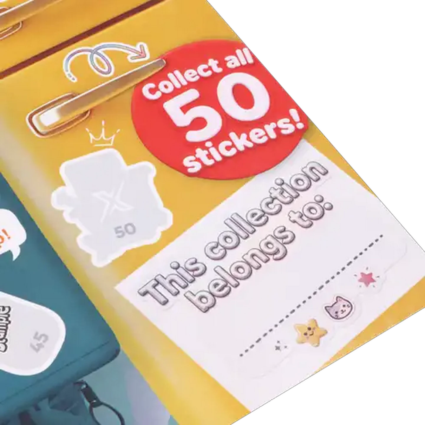 Image of Checkers Stickables Collector's Poster