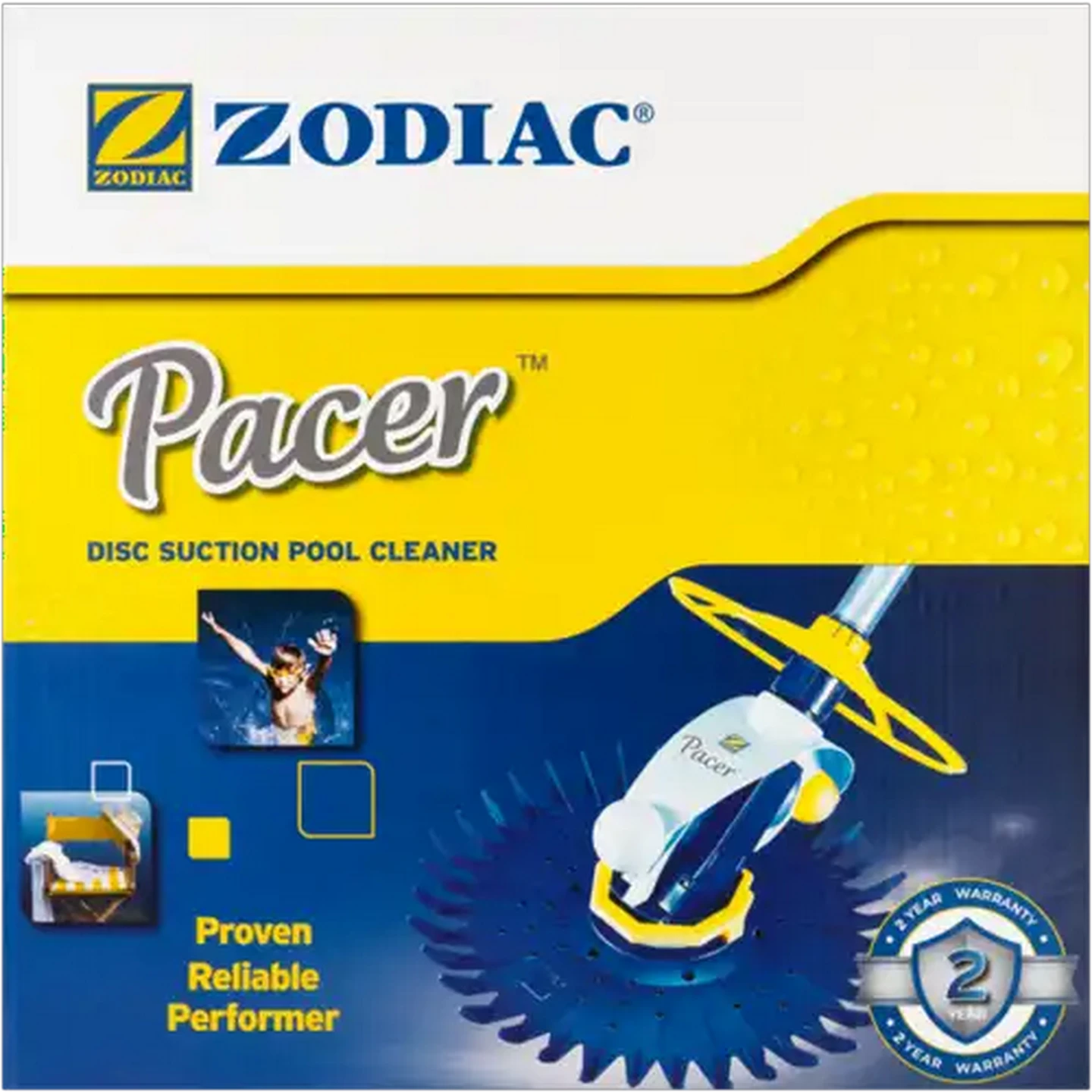 Checkers Sixty60 | Zodiac Pacer Disc Suction Pool Cleaner