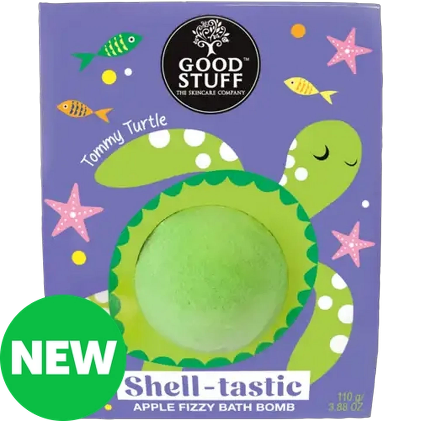 Image of Good Stuff Shell-tastic Fizzy Bath Bomb 110g 