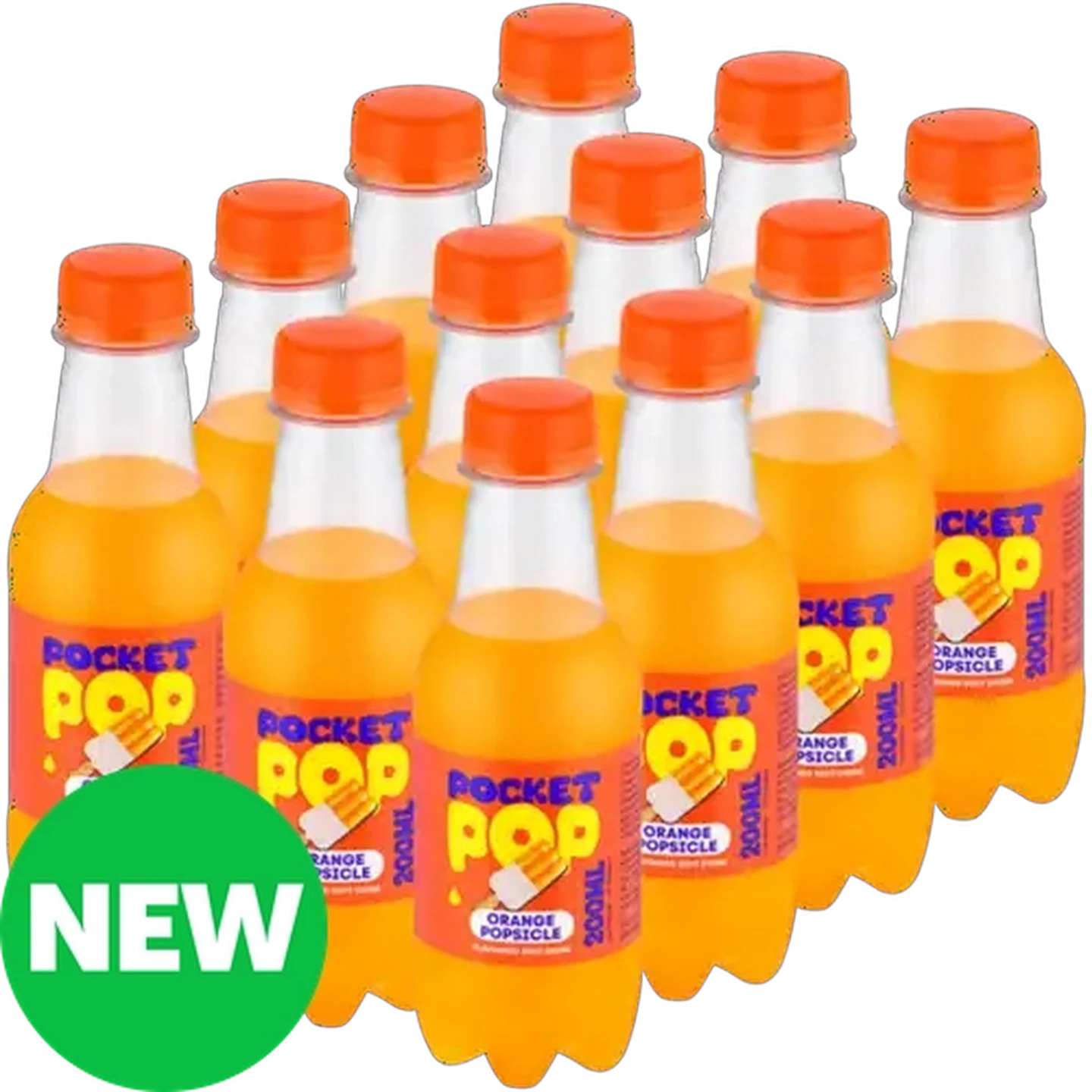 Checkers Sixty60 | Pocket Pop Orange Popsicle Flavoured Soft Drink 12 x ...