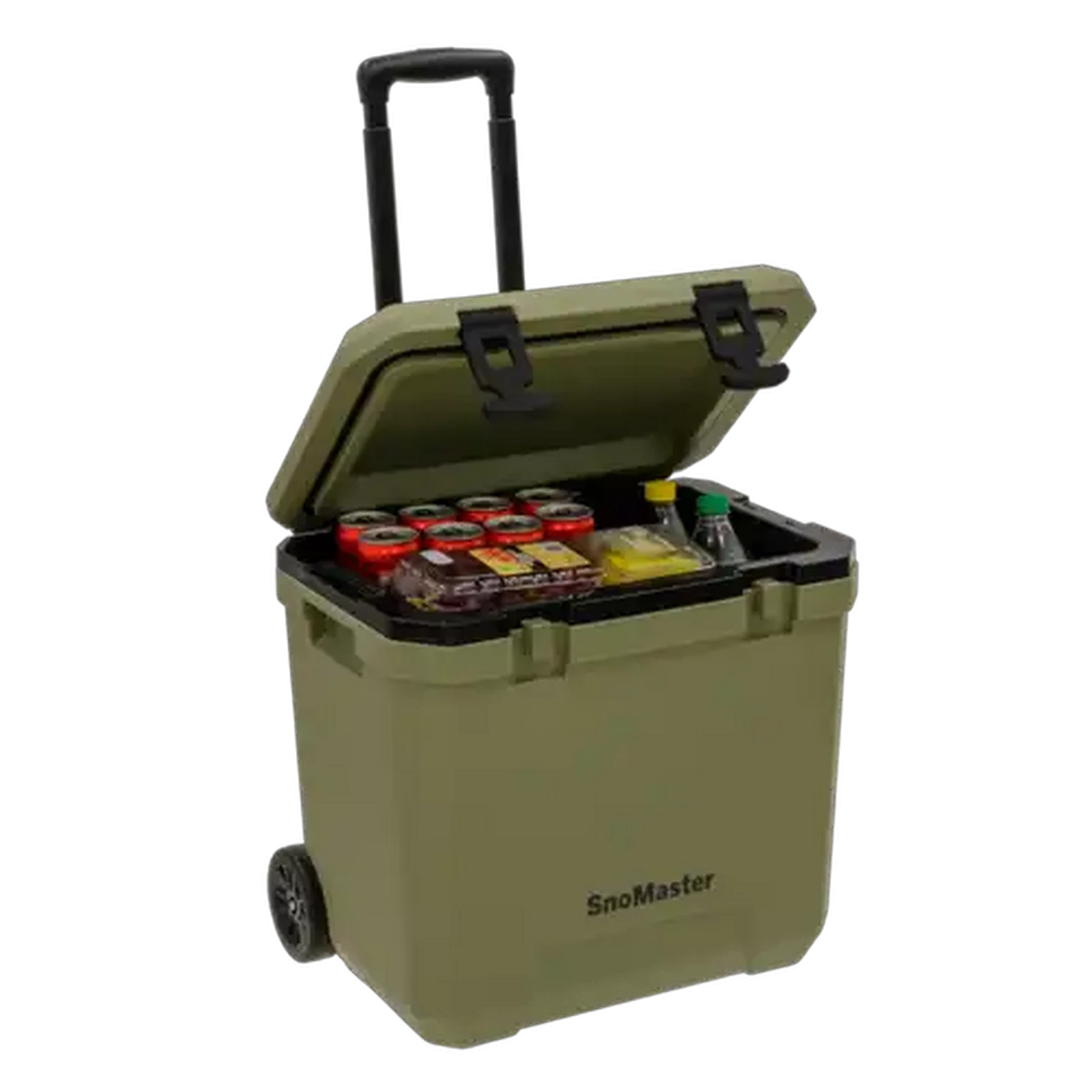 Image of SnoMaster SMIE-01 Green Wheeled Cooler  36L