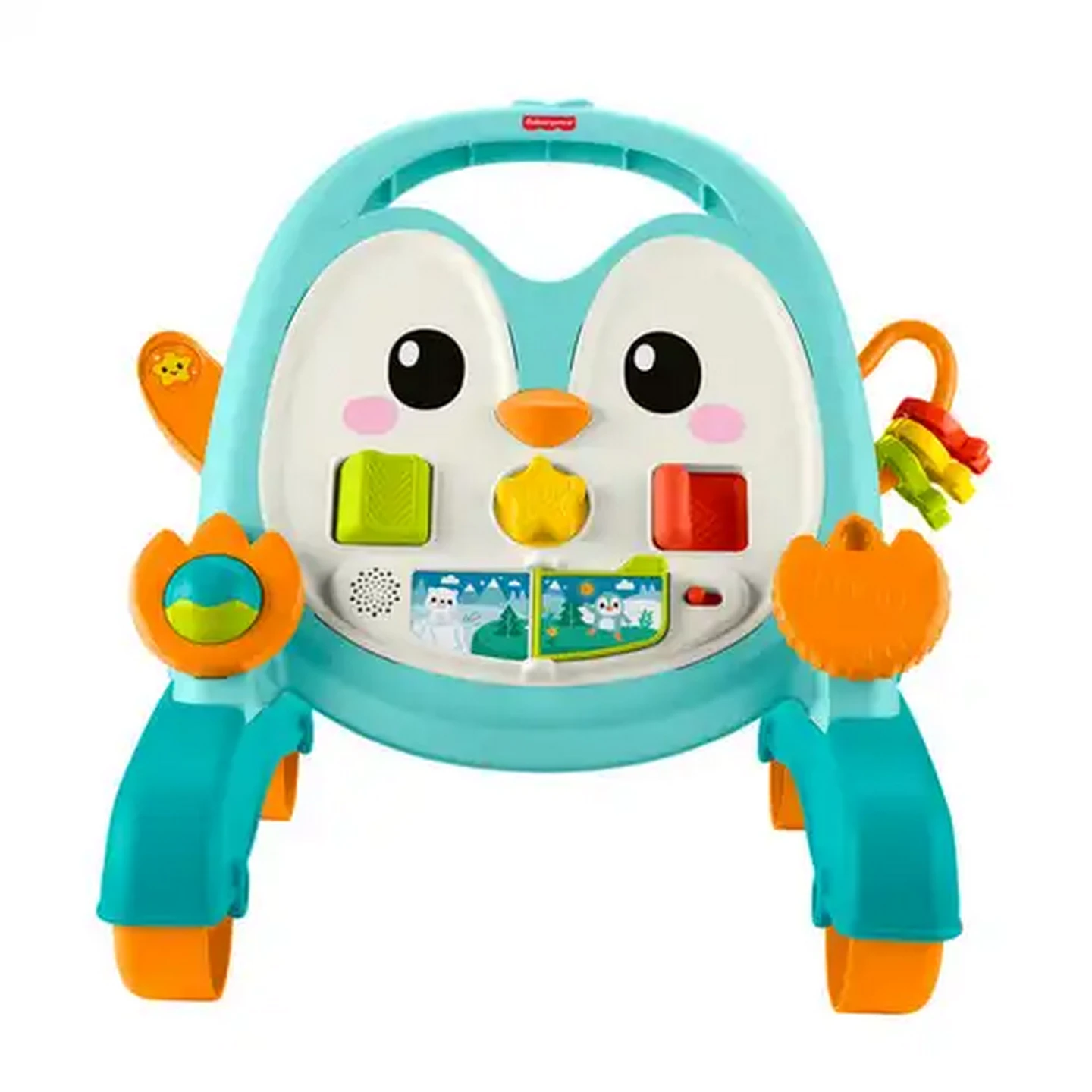 Image of Fisher-Price 2-in-1 Musical Penguin Activity Walker