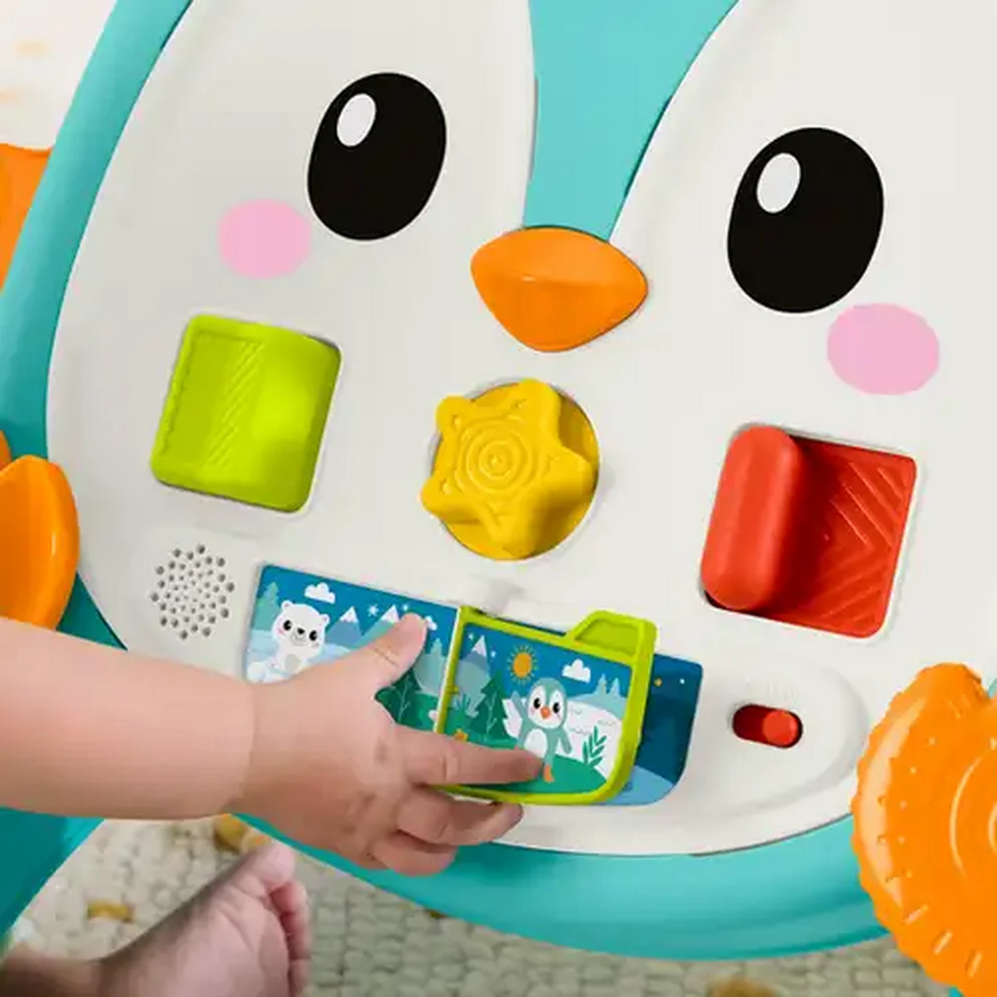 Image of Fisher-Price 2-in-1 Musical Penguin Activity Walker
