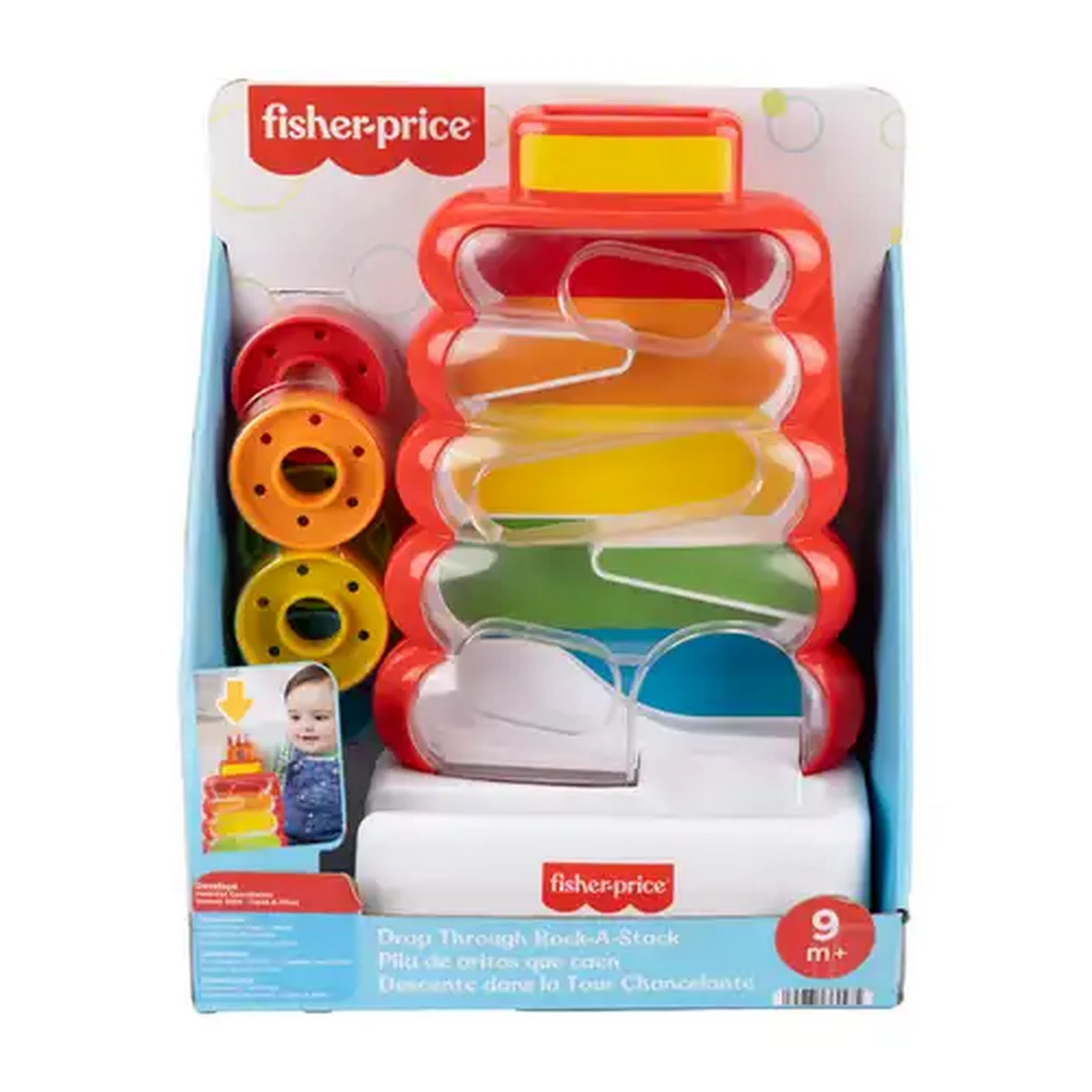 Image of Fisher-Price Drop Through Rock-a-Stack