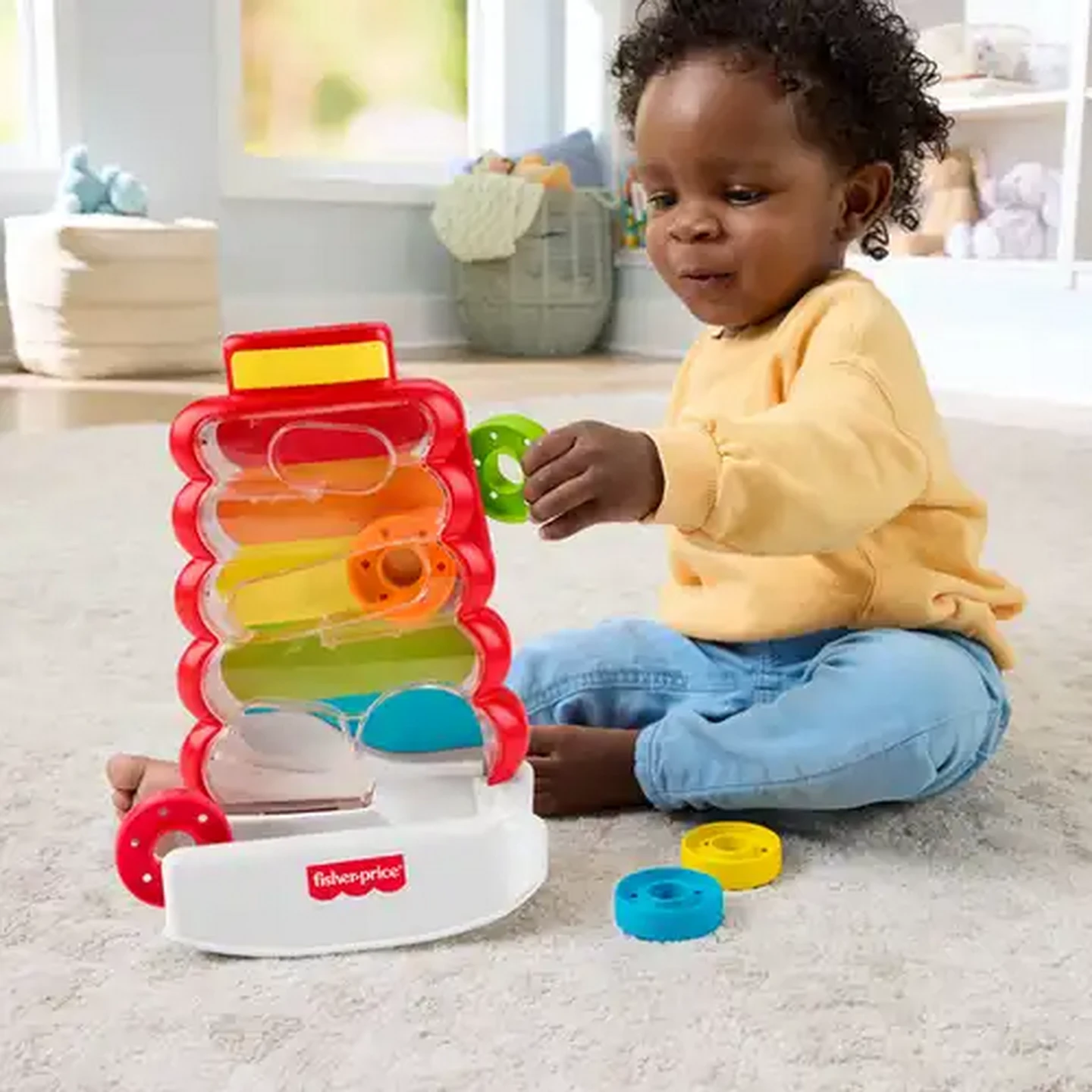 Image of Fisher-Price Drop Through Rock-a-Stack