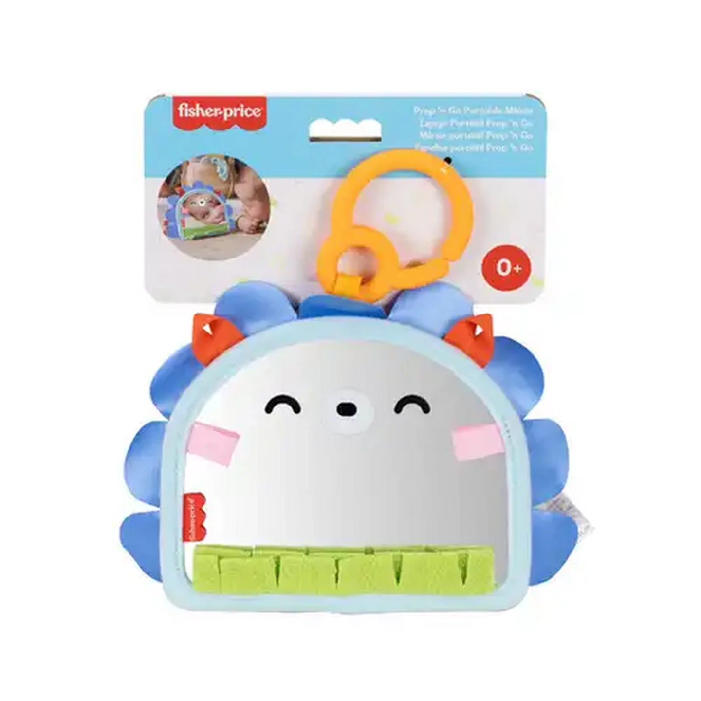 Image of Fisher-Price Portable Tummy Time Mirror