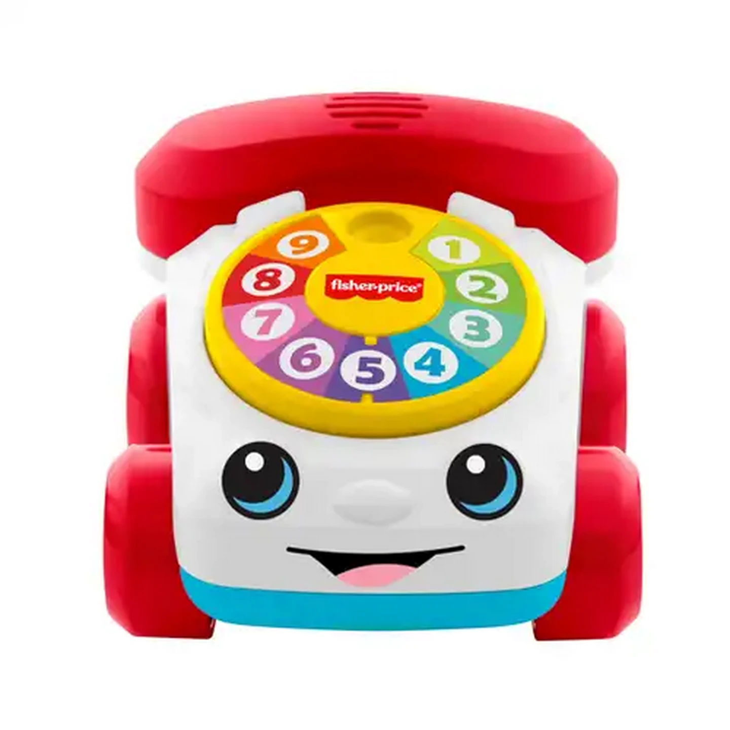 Image of Fisher-Price Chatter Telephone Push-Along Toy Vehicle