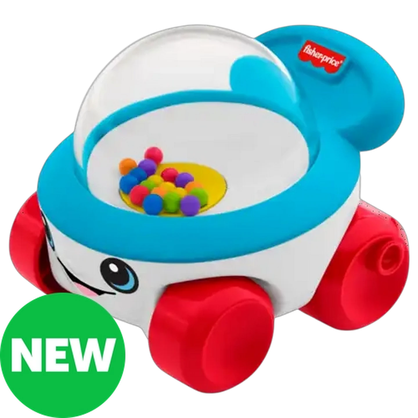 Image of Fisher-Price Corn Popper Push-Along Toy Vehicle