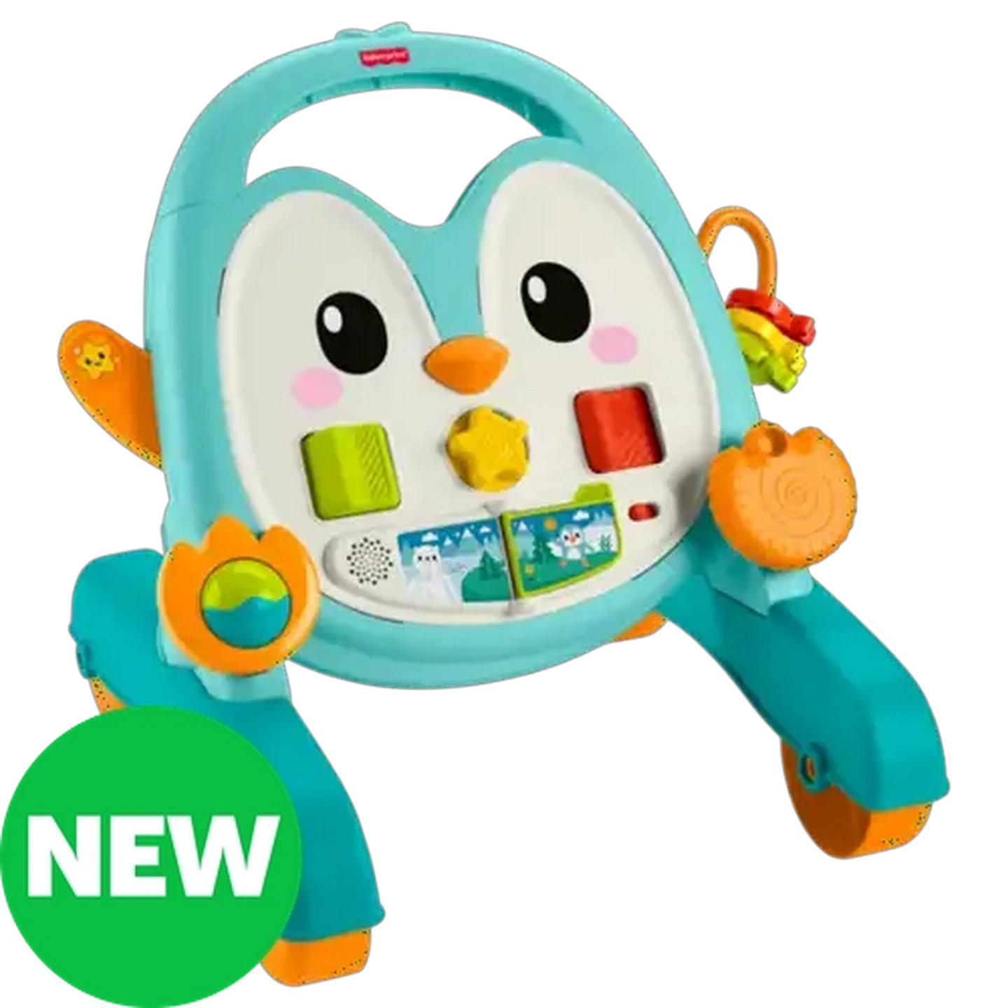Image of Fisher-Price 2-in-1 Musical Penguin Activity Walker