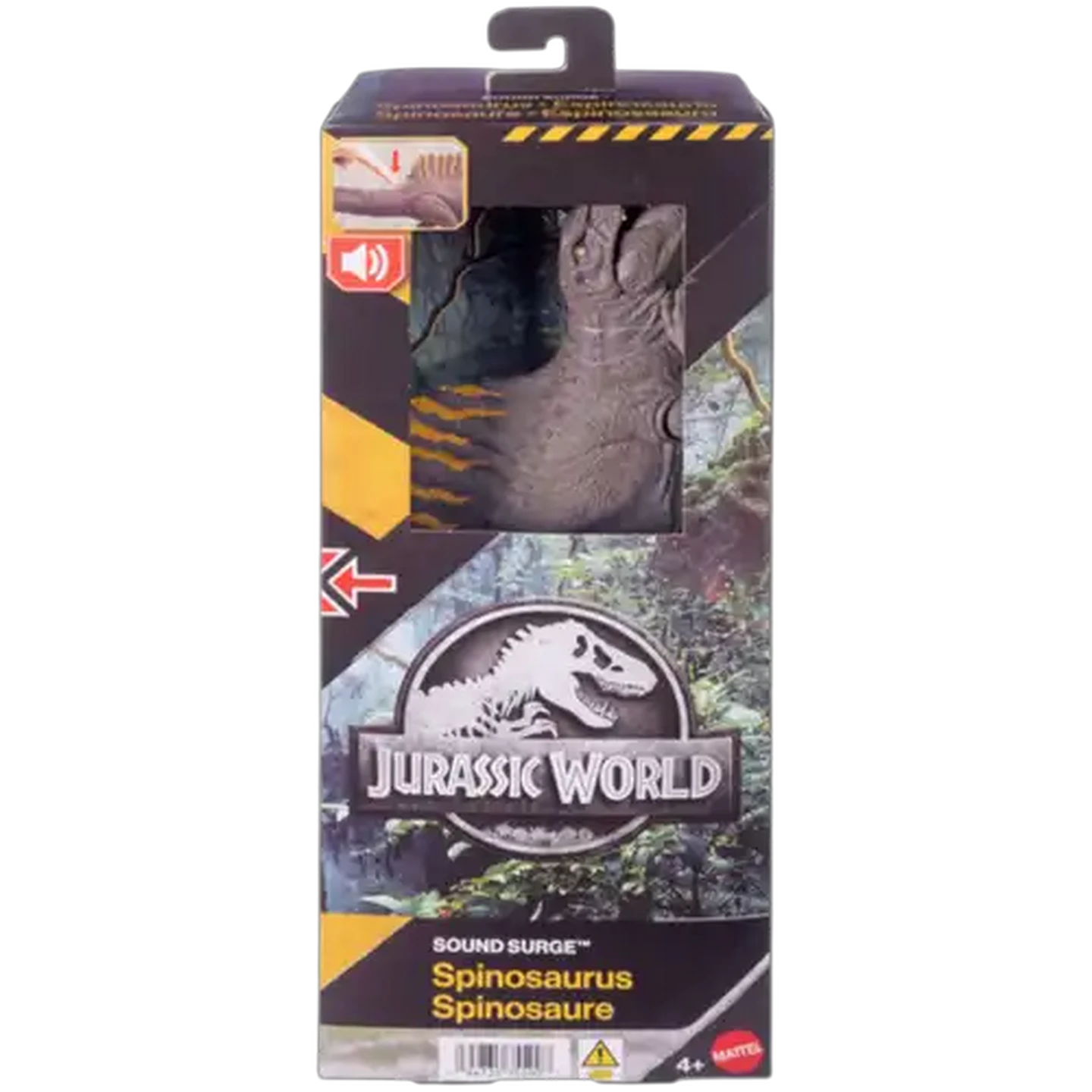 Image of Jurassic World Sound Surge Dinosaur Figure - Spinosaurus (30cm)