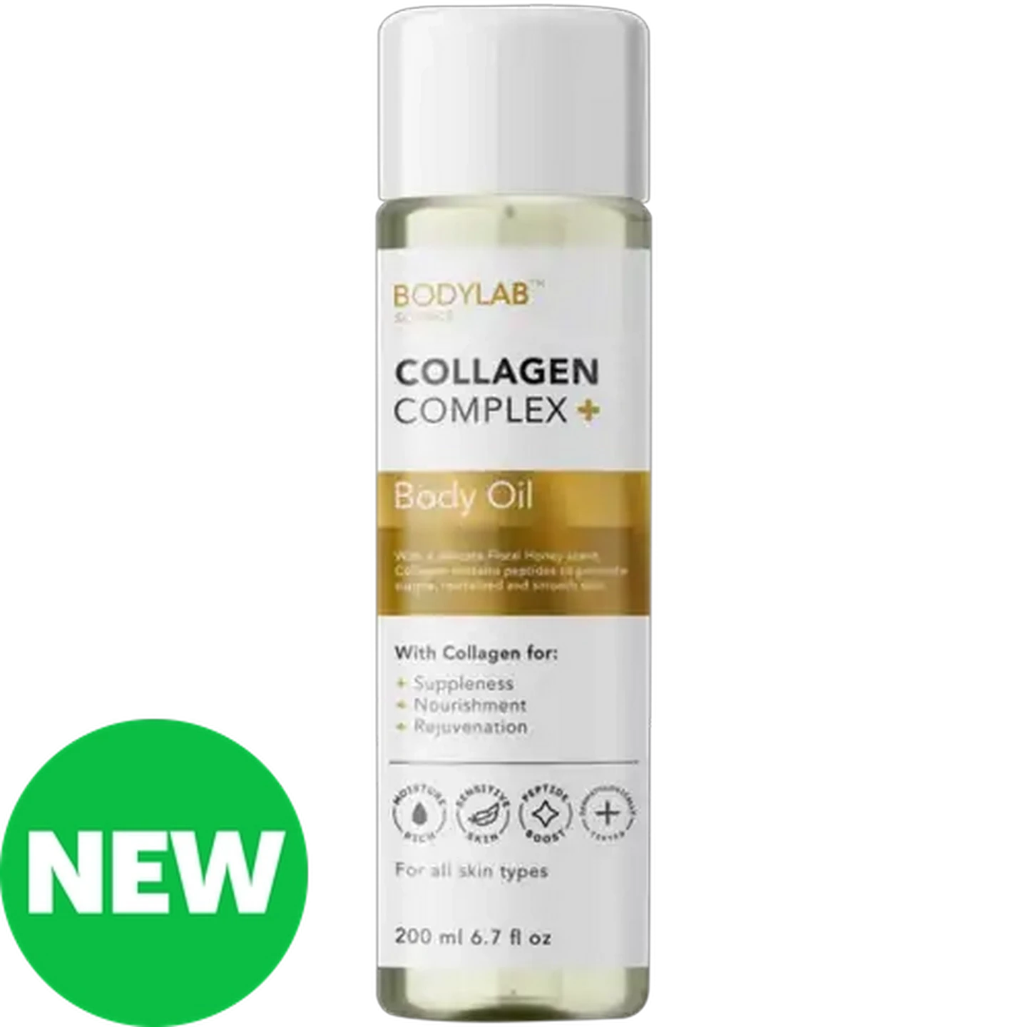 Image of BODYLAB SCIENCE Collagen Complex+ Body Oil 200ml 
