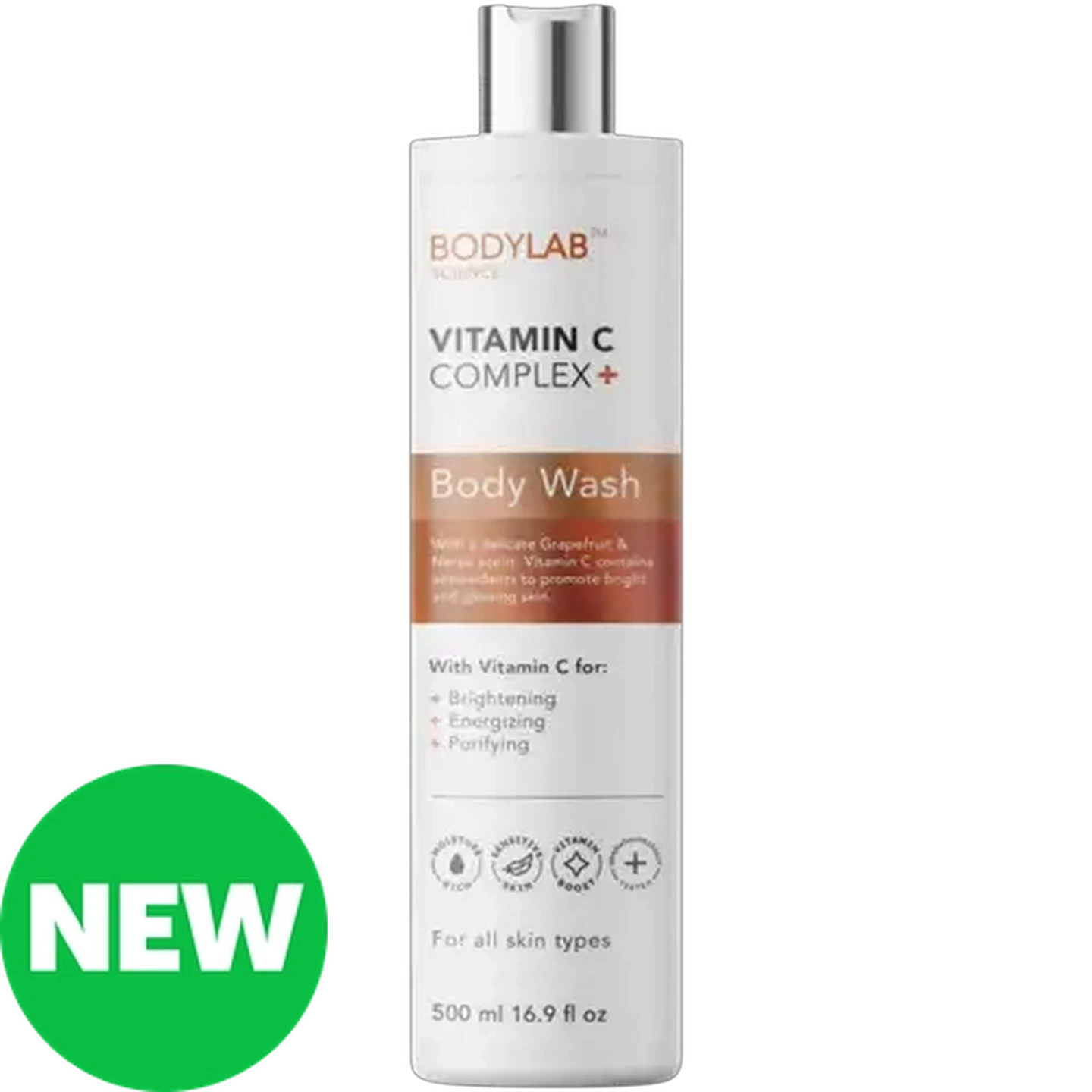 Image of BODYLAB SCIENCE Vitamin C Complex+ Body Wash 500ml 