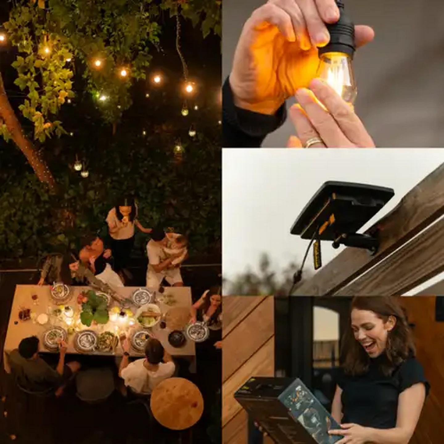 Image of Litehouse Festoon Solar String Lights 10m