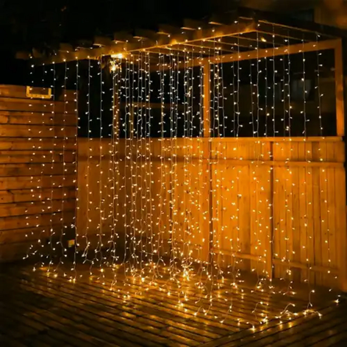 Image of Litehouse LED Curtain Fairy Lights 2m