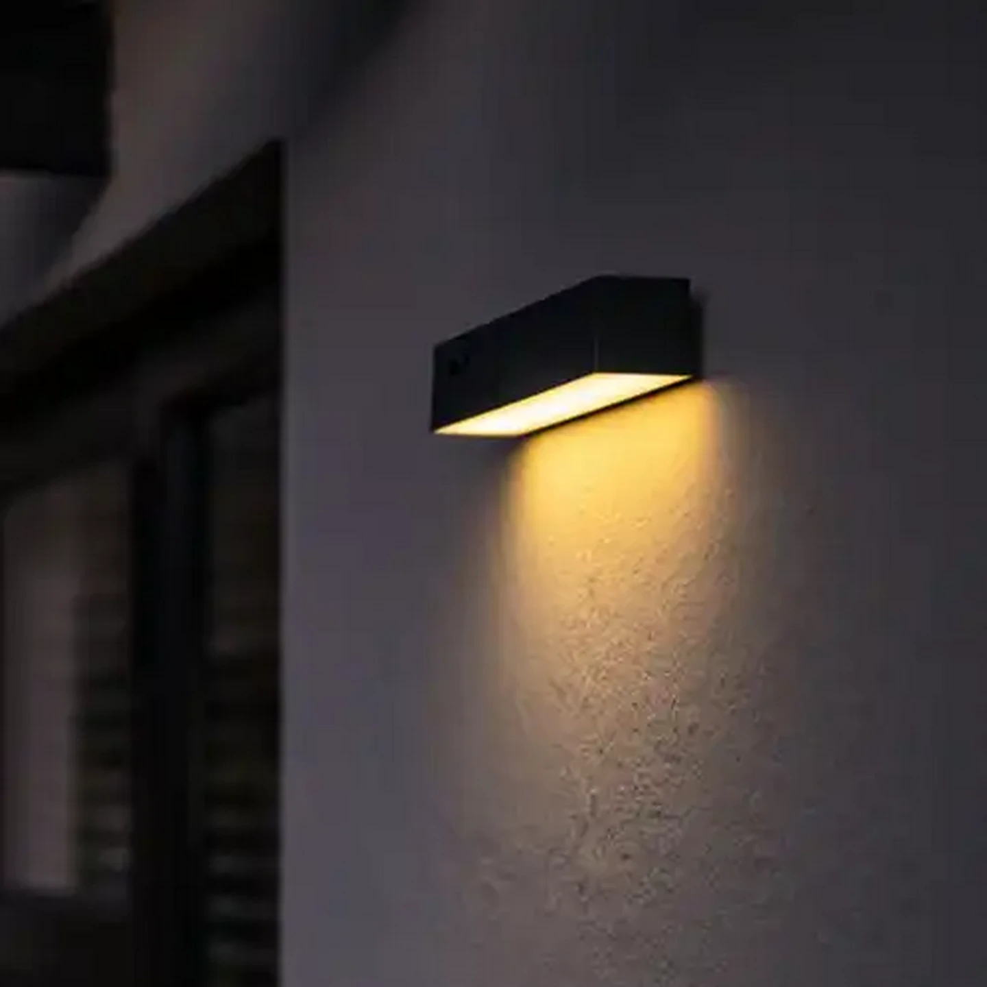 Image of Litehouse Charcoal Solar Wall Light