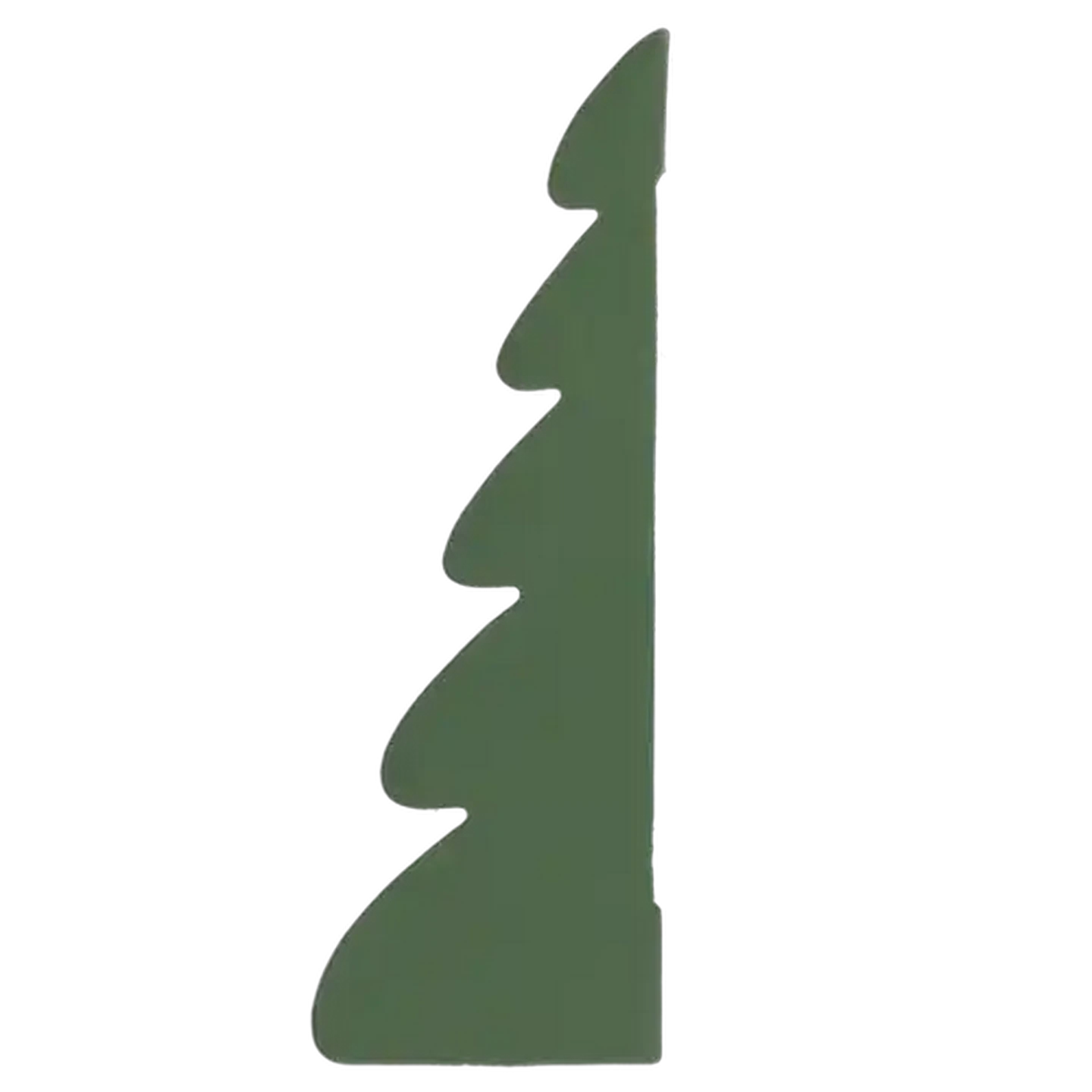 Image of Santa's Choice Green Tabletop Paper Christmas Tree 30cm
