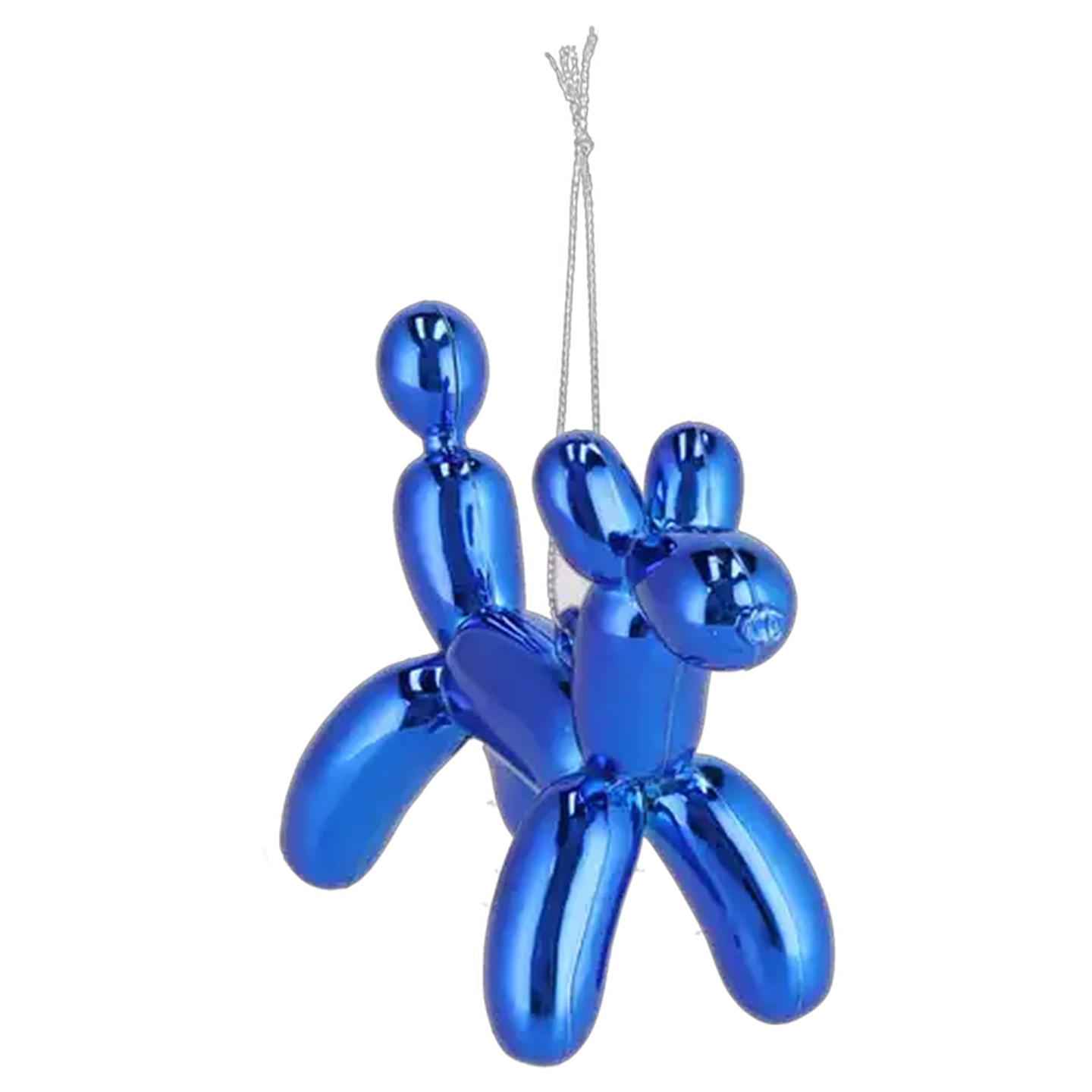Image of Santa's Choice Hanging Balloon Dog Christmas Tree Decoration 11.5cm (Colour May Vary)