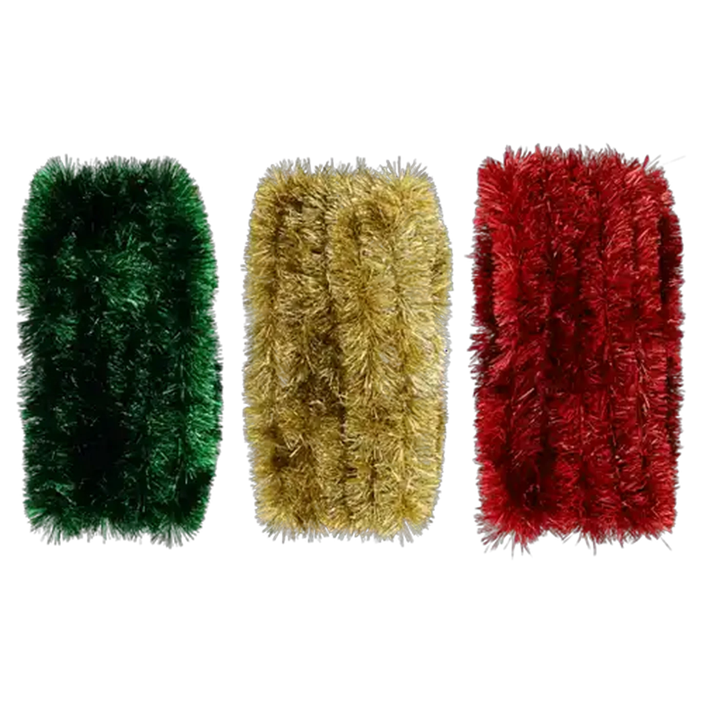 Image of Santa's Choice Christmas Decoration Metallic Tinsel 5m (Colour May Vary)