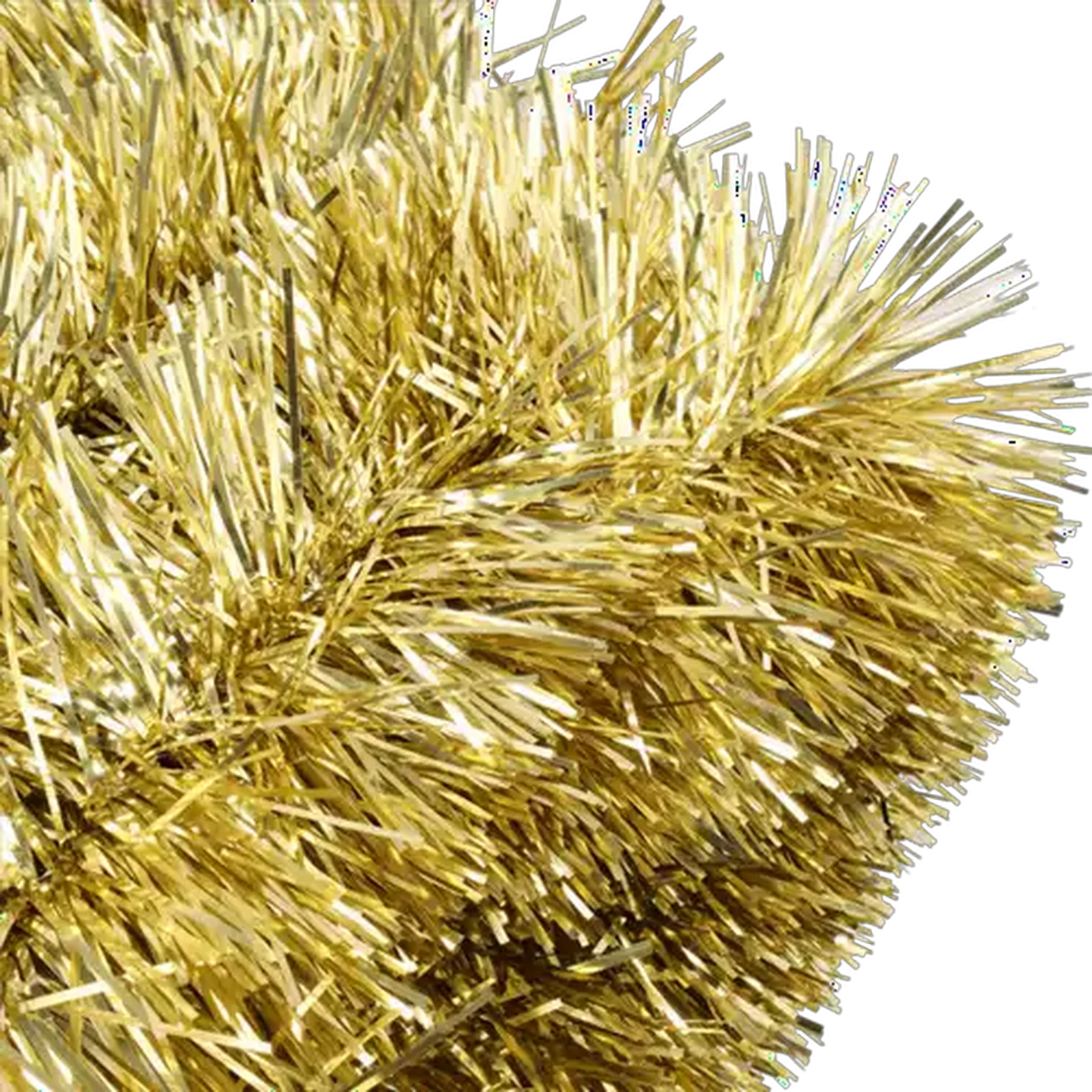 Image of Santa's Choice Christmas Decoration Metallic Tinsel 5m (Colour May Vary)