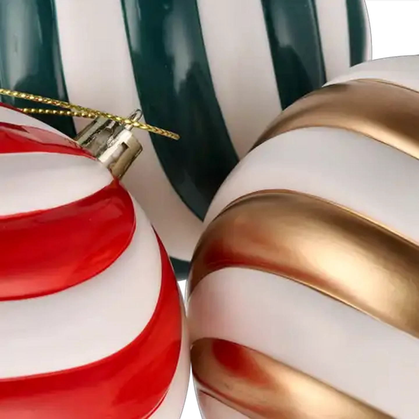 Image of Santa's Choice Christmas Baubles 10cm 9-Pack