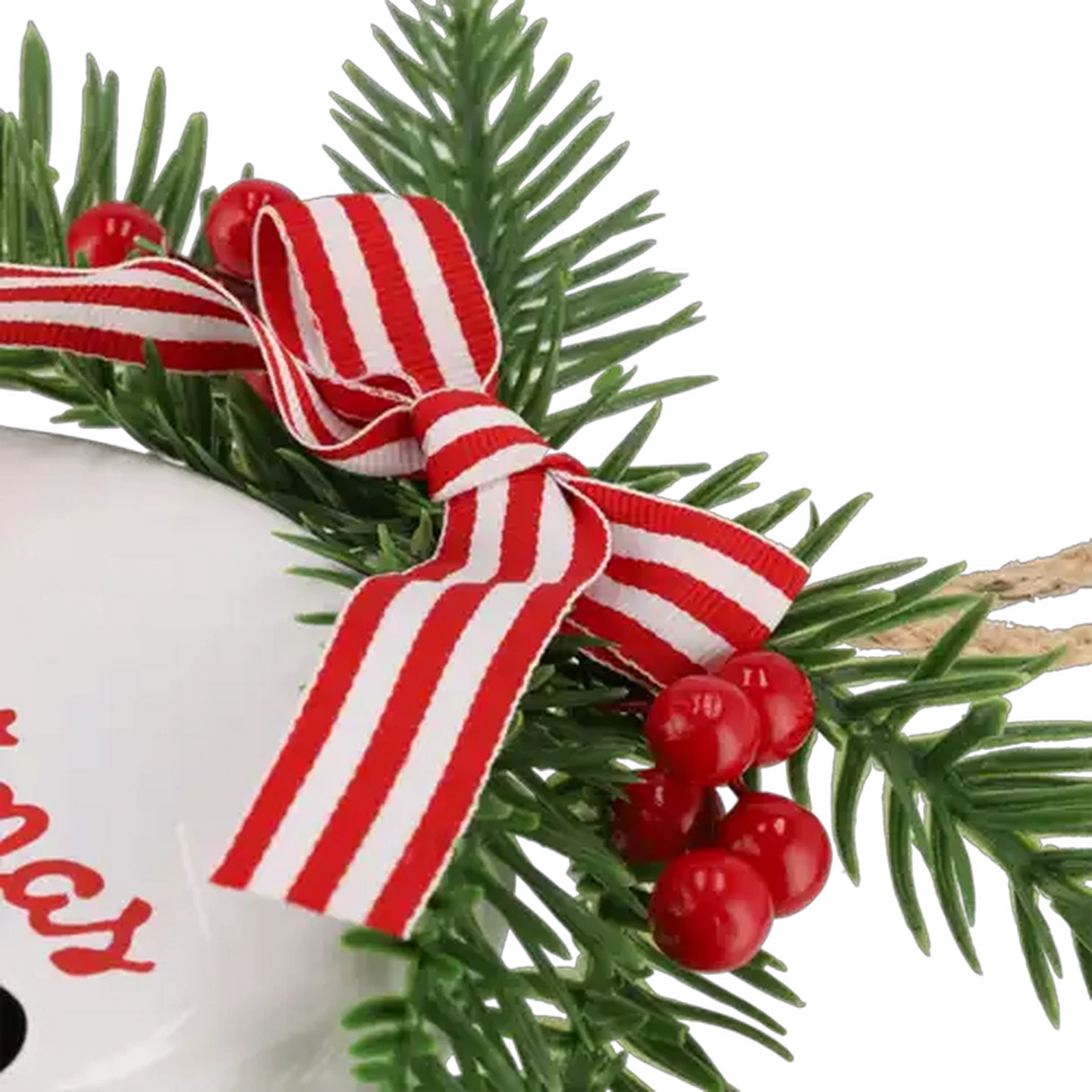 Image of Santa's Choice Metal Flat Christmas Bell 24cm (Colour May Vary)