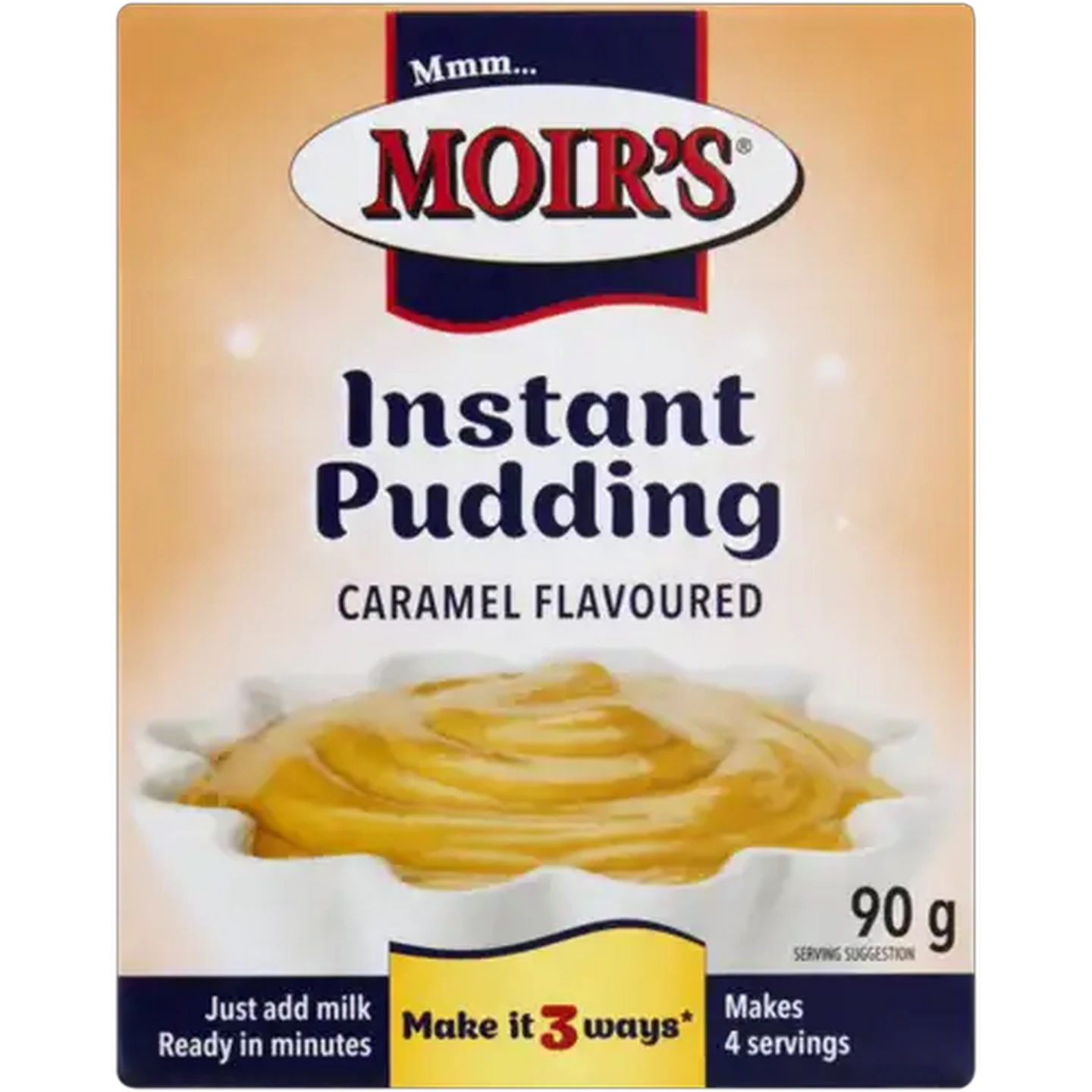 Image of Moir's Caramel Flavoured Instant Pudding 90g