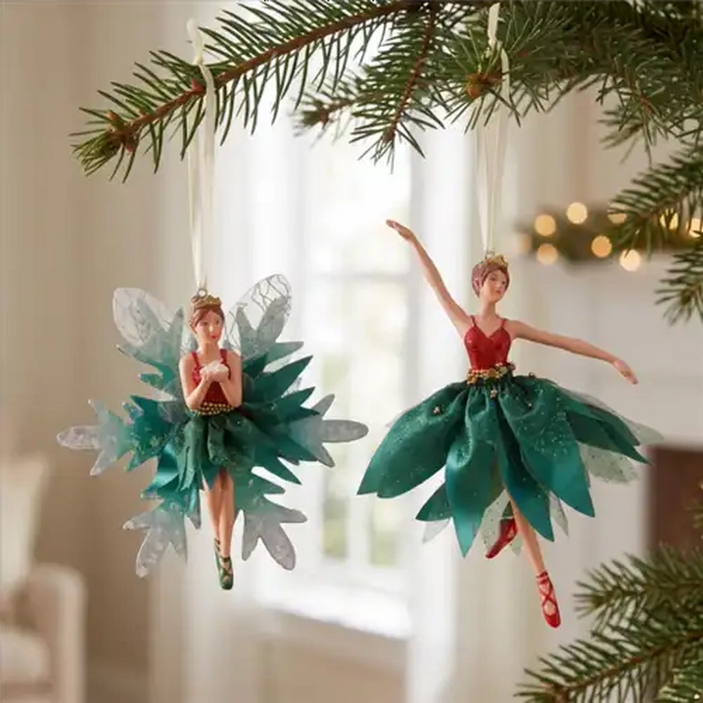 Image of Santa's Choice Ballerina Fairy Christmas Tree Decoration (Design May Vary )