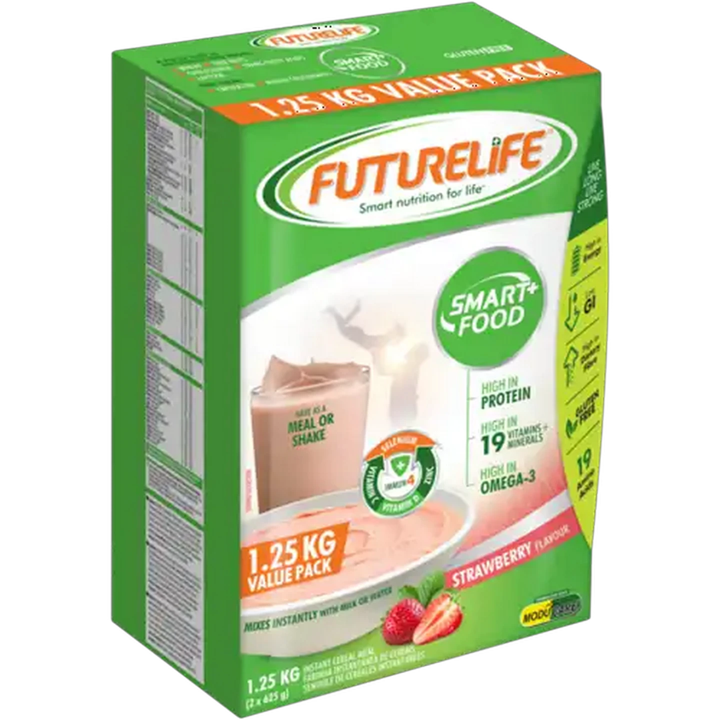 Image of FUTURELIFE Smart Food Strawberry Flavoured Cereal 1.25kg