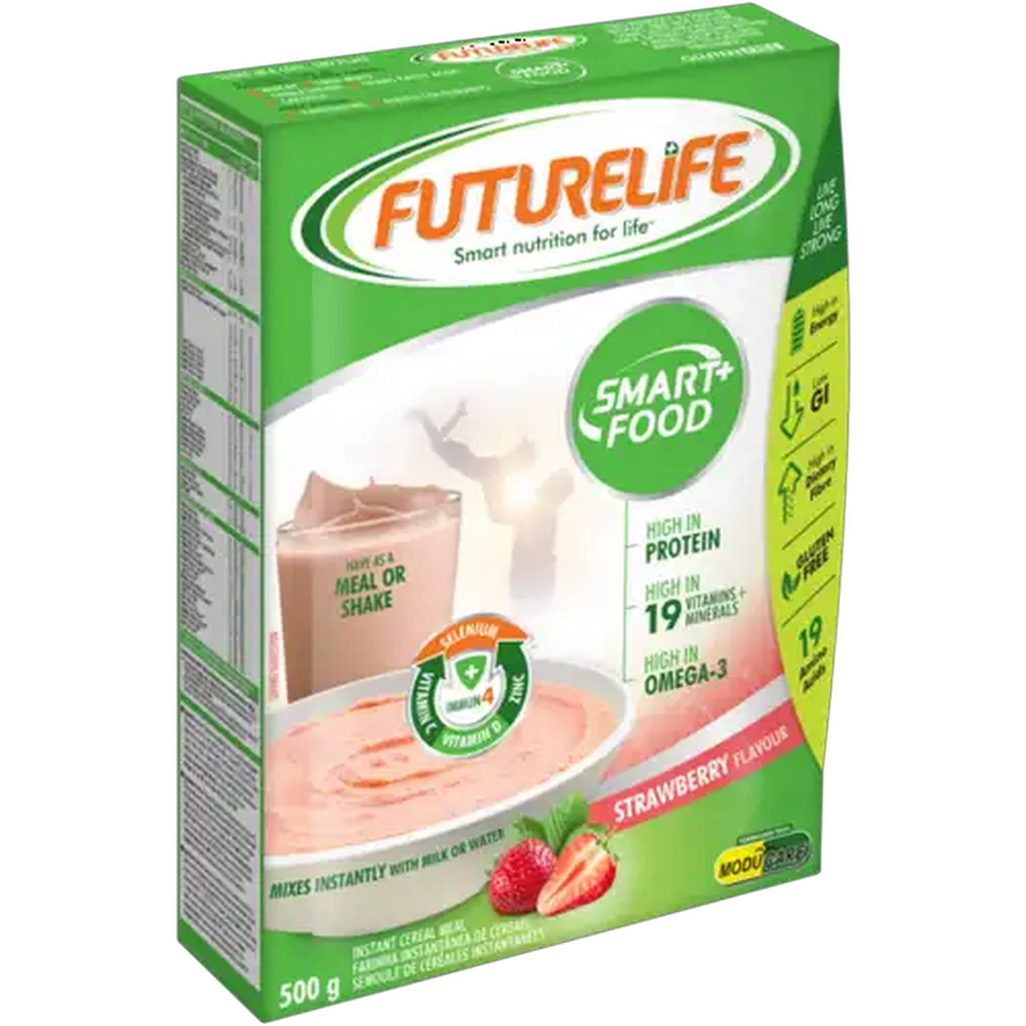 Image of FUTURELIFE Smart Food Strawberry Flavoured Cereal 500g