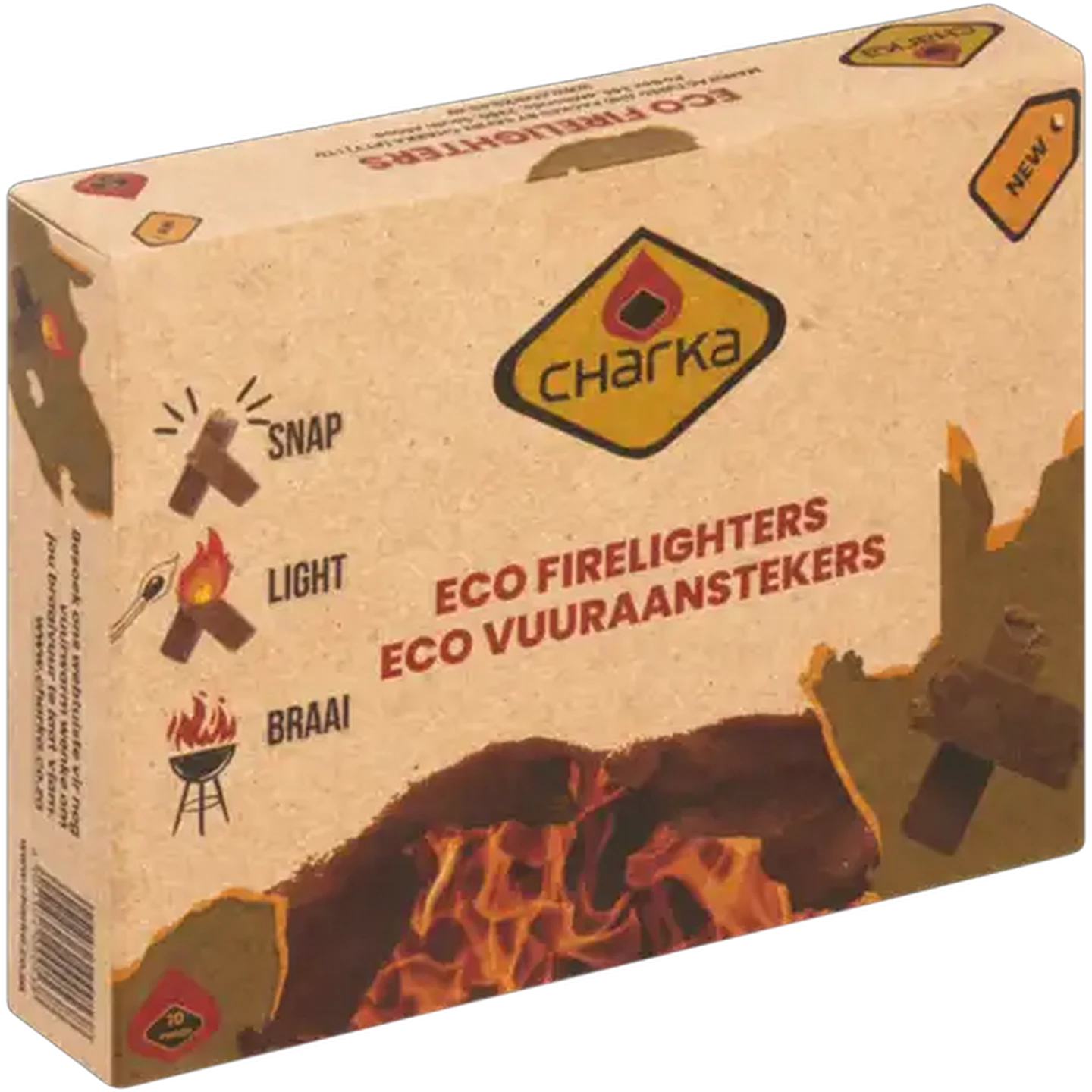 Image of Charka Eco Firelighters 10-Pack 