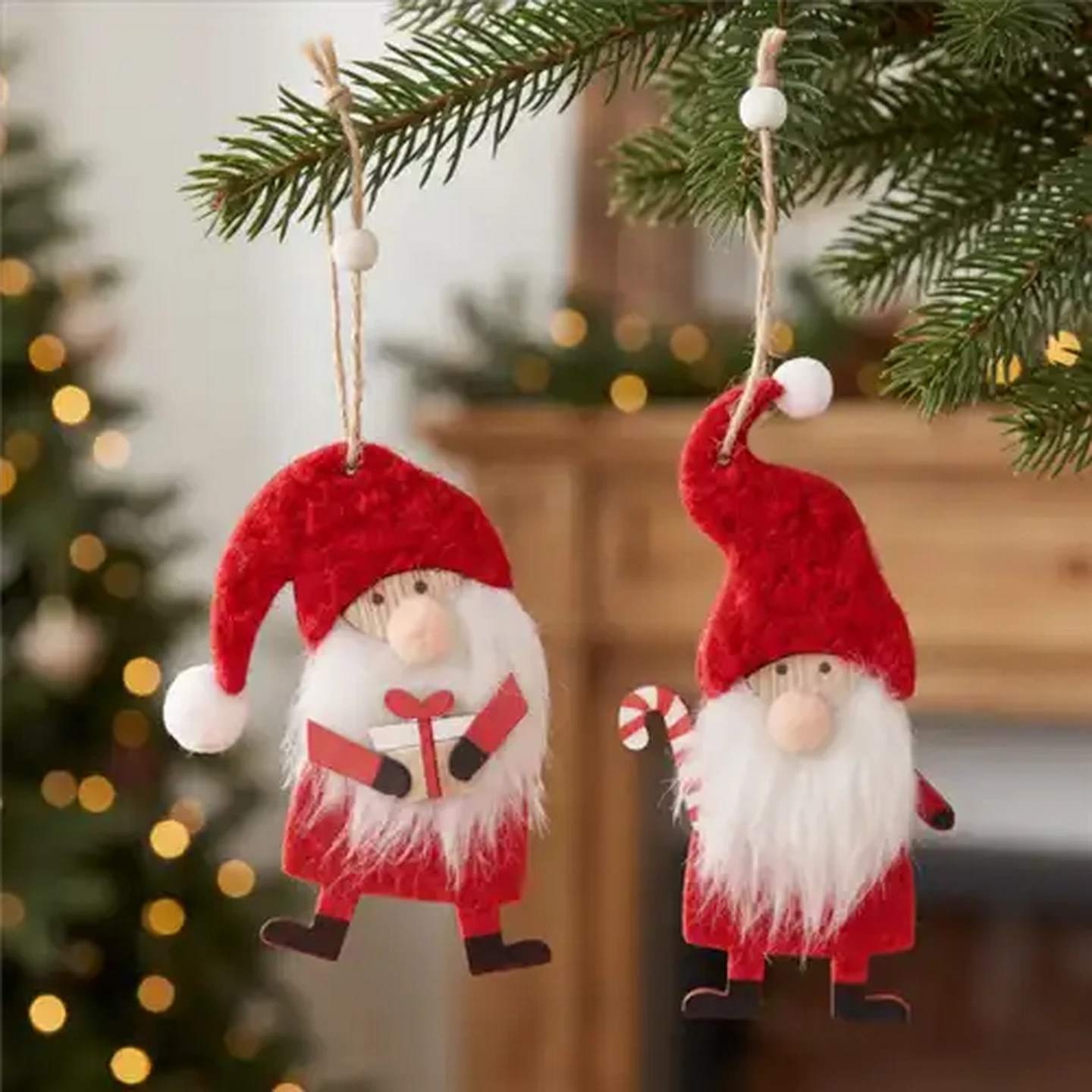 Image of Santa's Choice Santa Tree Decoration 11cm (Design May Vary)