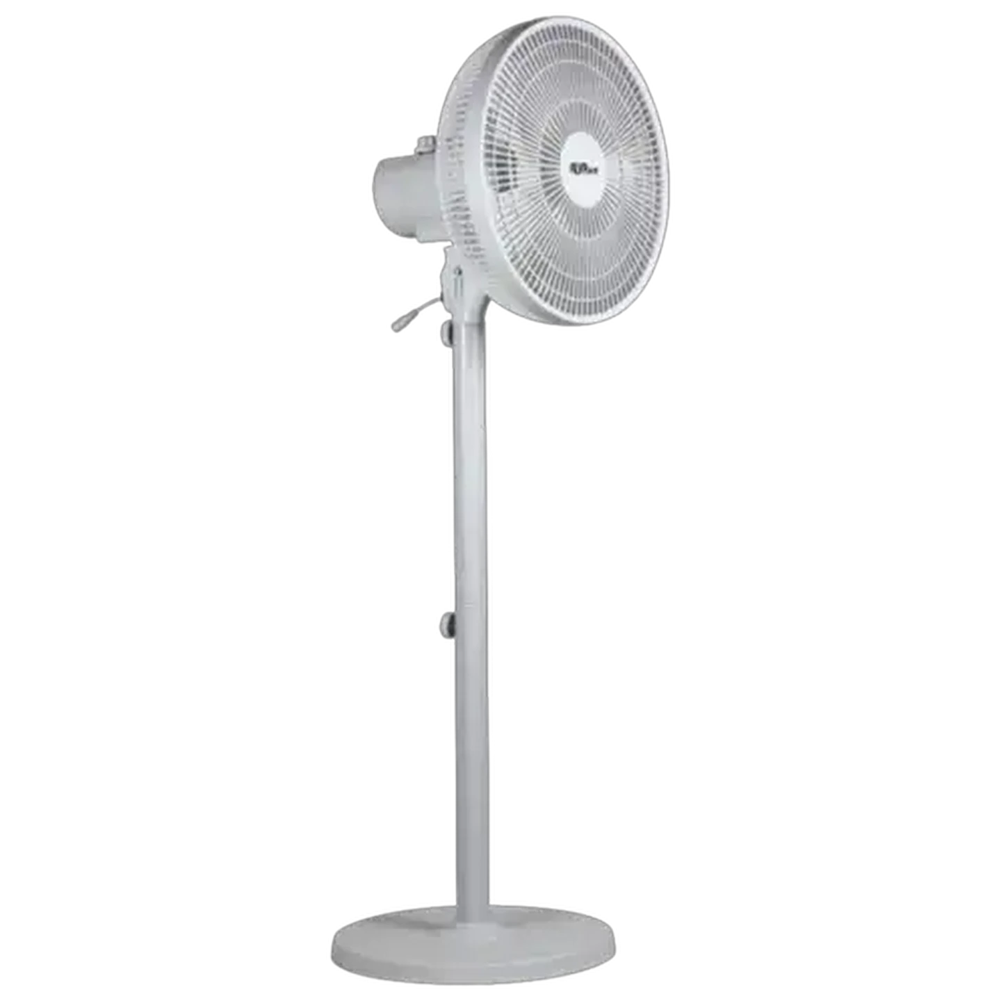 Image of Alva Air White Rechargeable Pedestal Fan 15W (30cm)